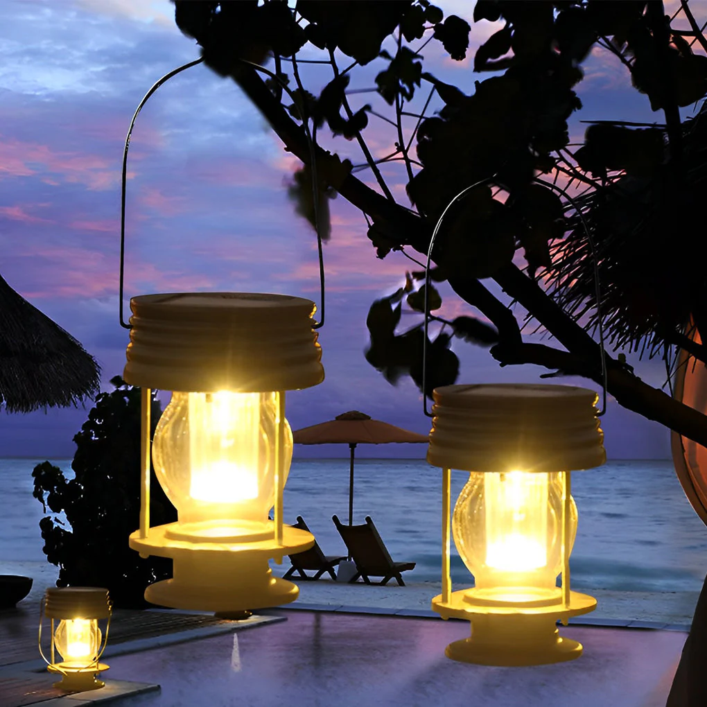 Lifen Retro Portable Solar Plastic Outdoor Lights - Image 5