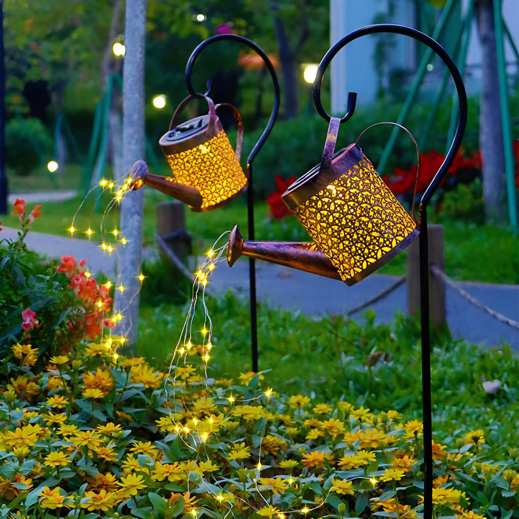 Liia Kettle LED Solar Unique Efficient Outdoor Light - Image 2
