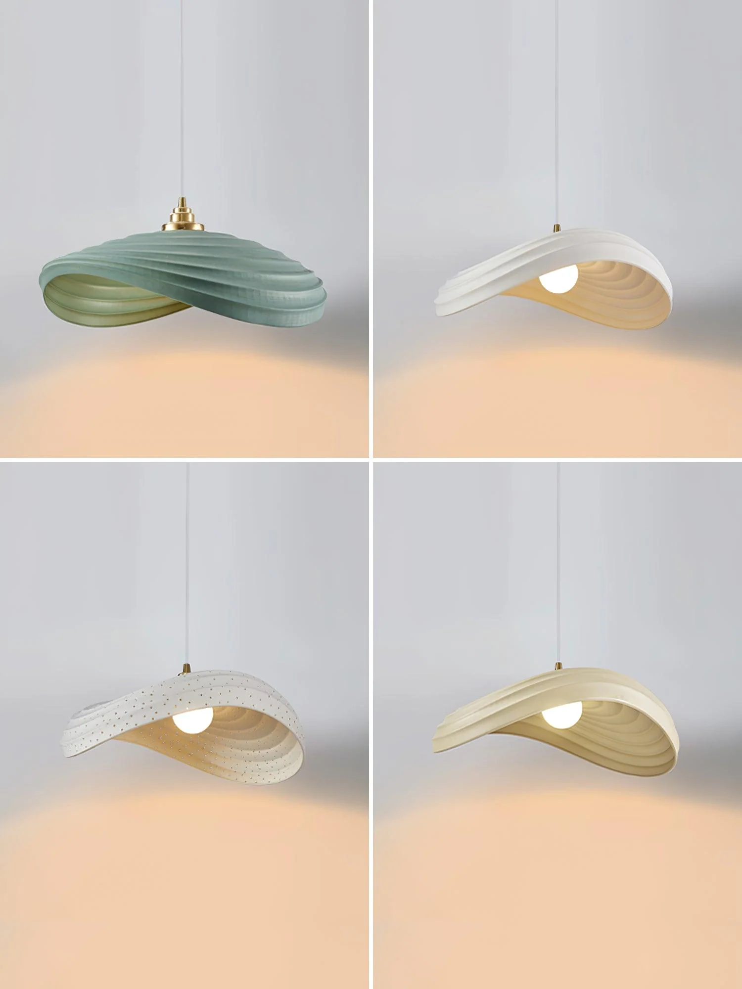 Lila Modern Resin Pendant Light - Image 26