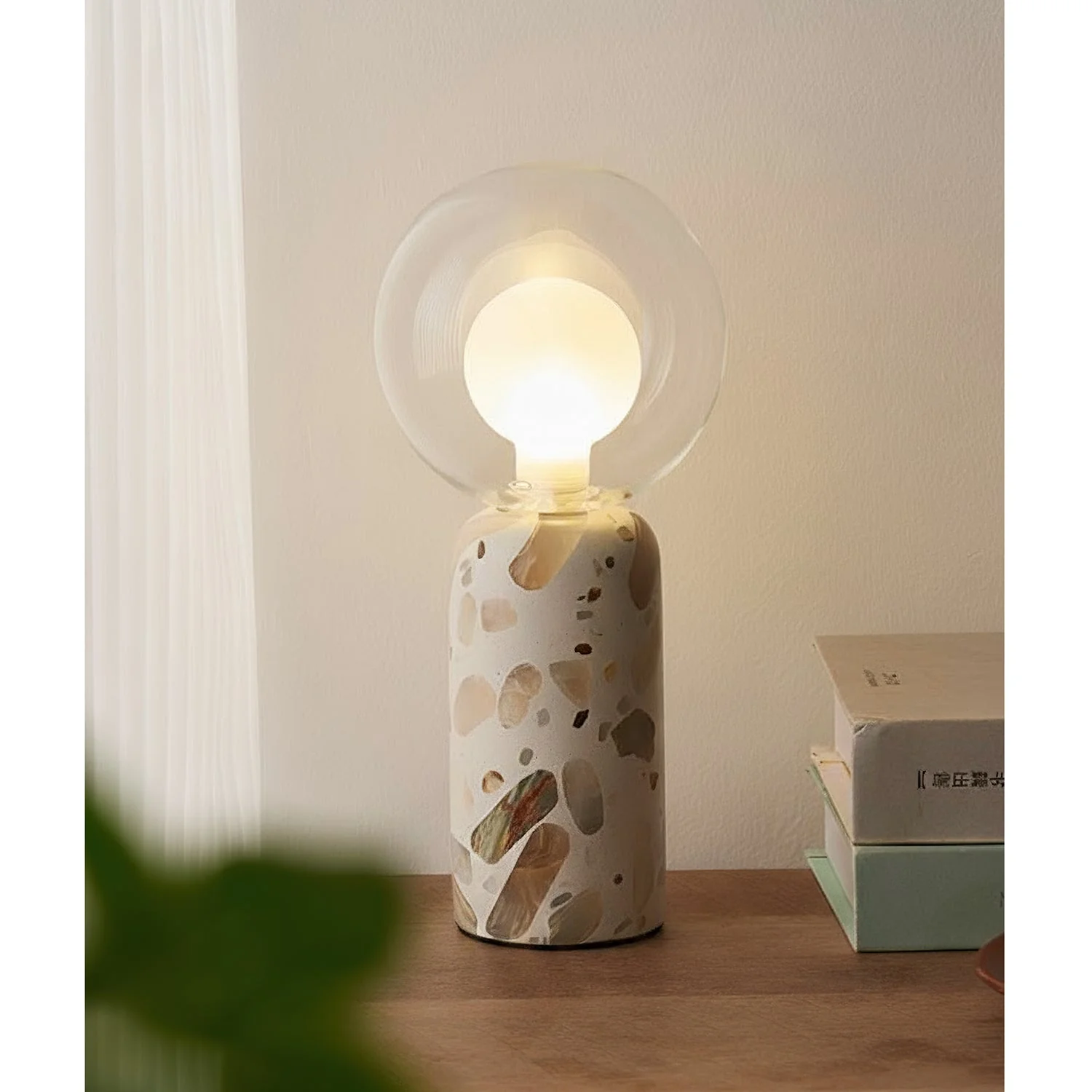 Lila Modern Travertine Table Lamp - Image 13