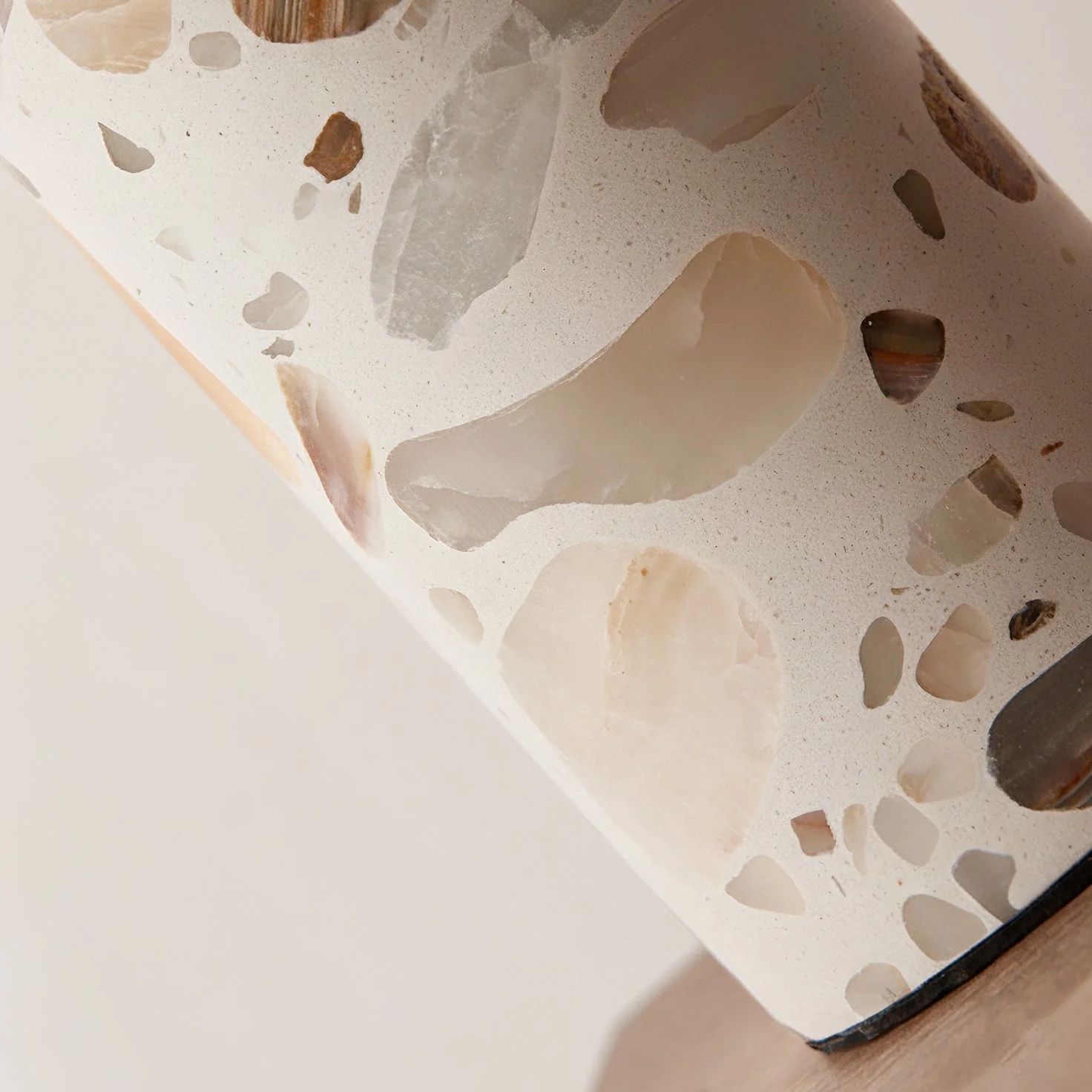 Lila Modern Travertine Table Lamp - Image 18