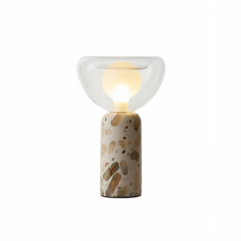 Lila Modern Travertine Table Lamp - Image 20