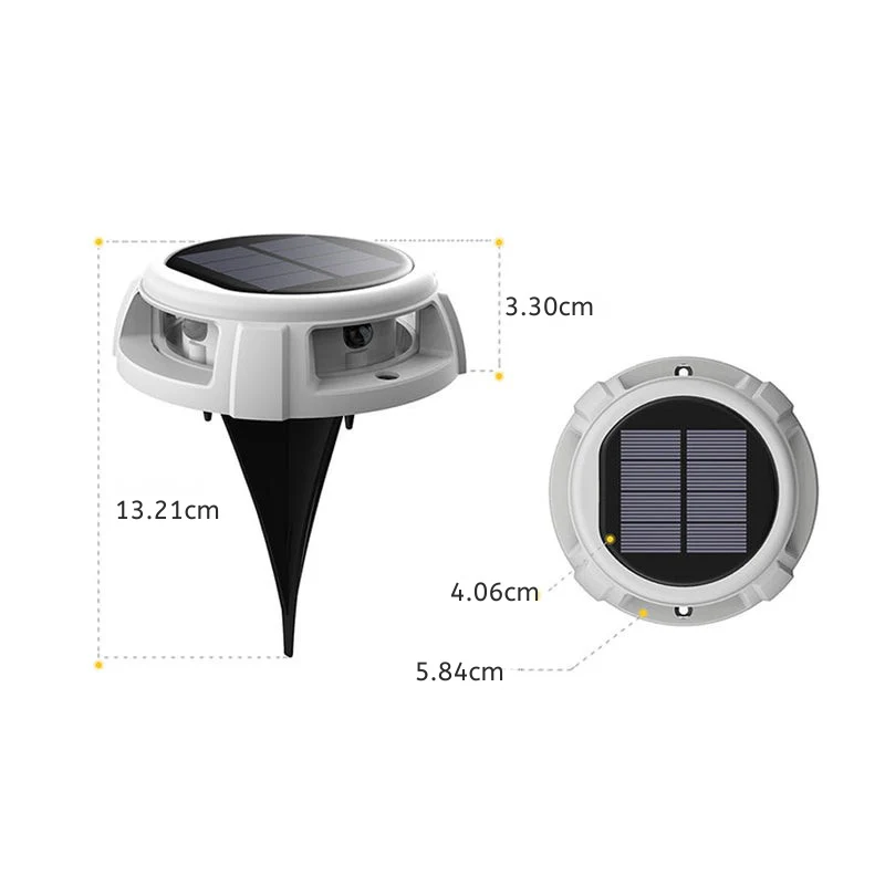 Lilah Classic Unique Solar ABS Outdoor Path Lights - Image 8