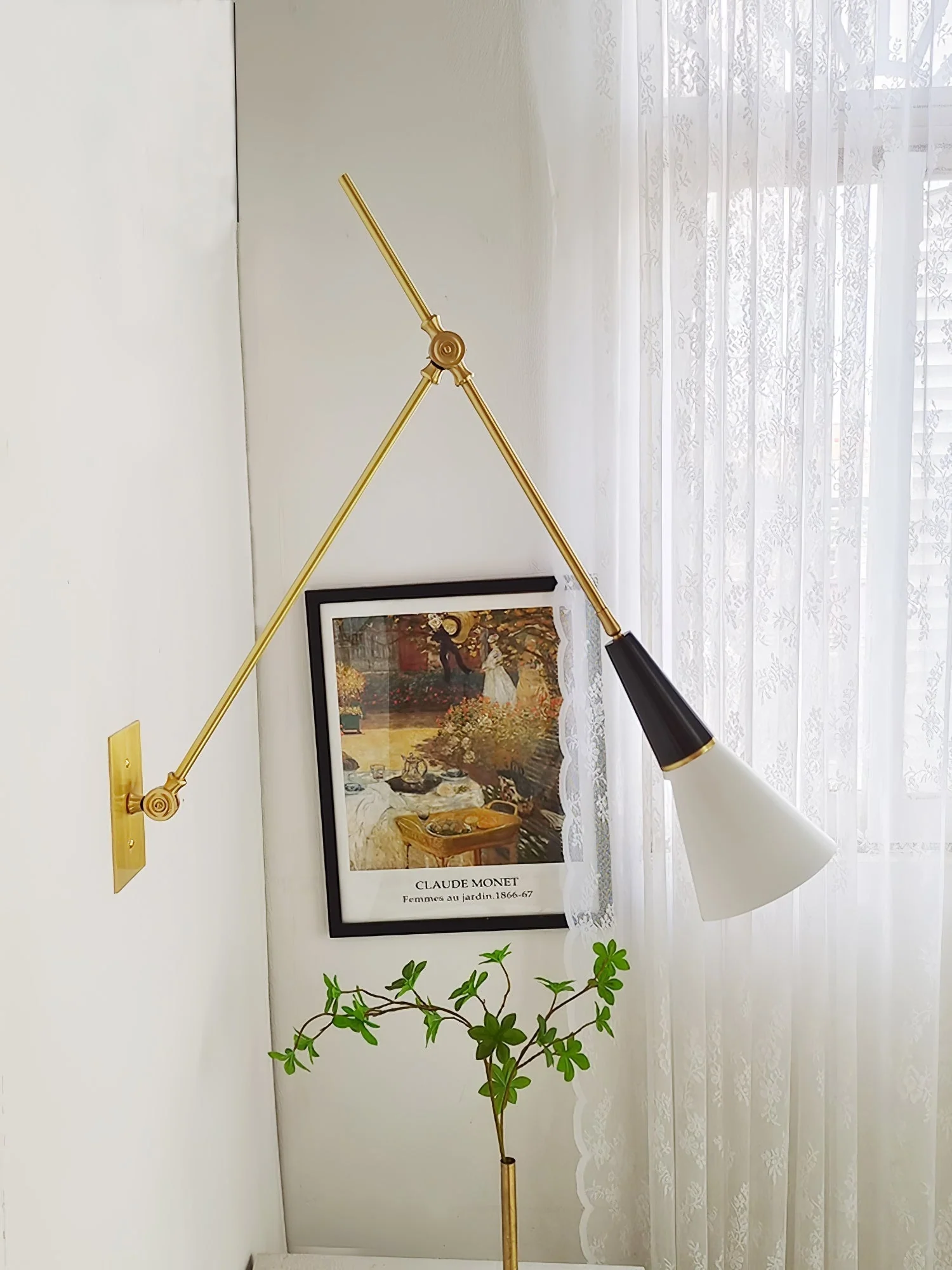 Lindsay Vintage Industrial Glass Wall Lamp - Image 30