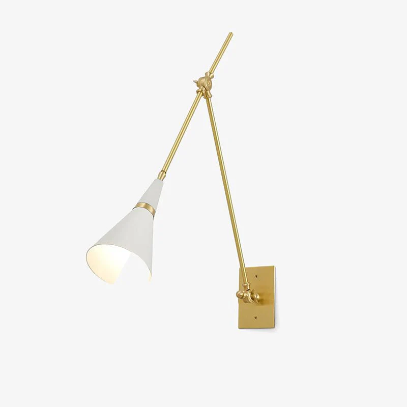 Lindsay Vintage Industrial Glass Wall Lamp - Image 33