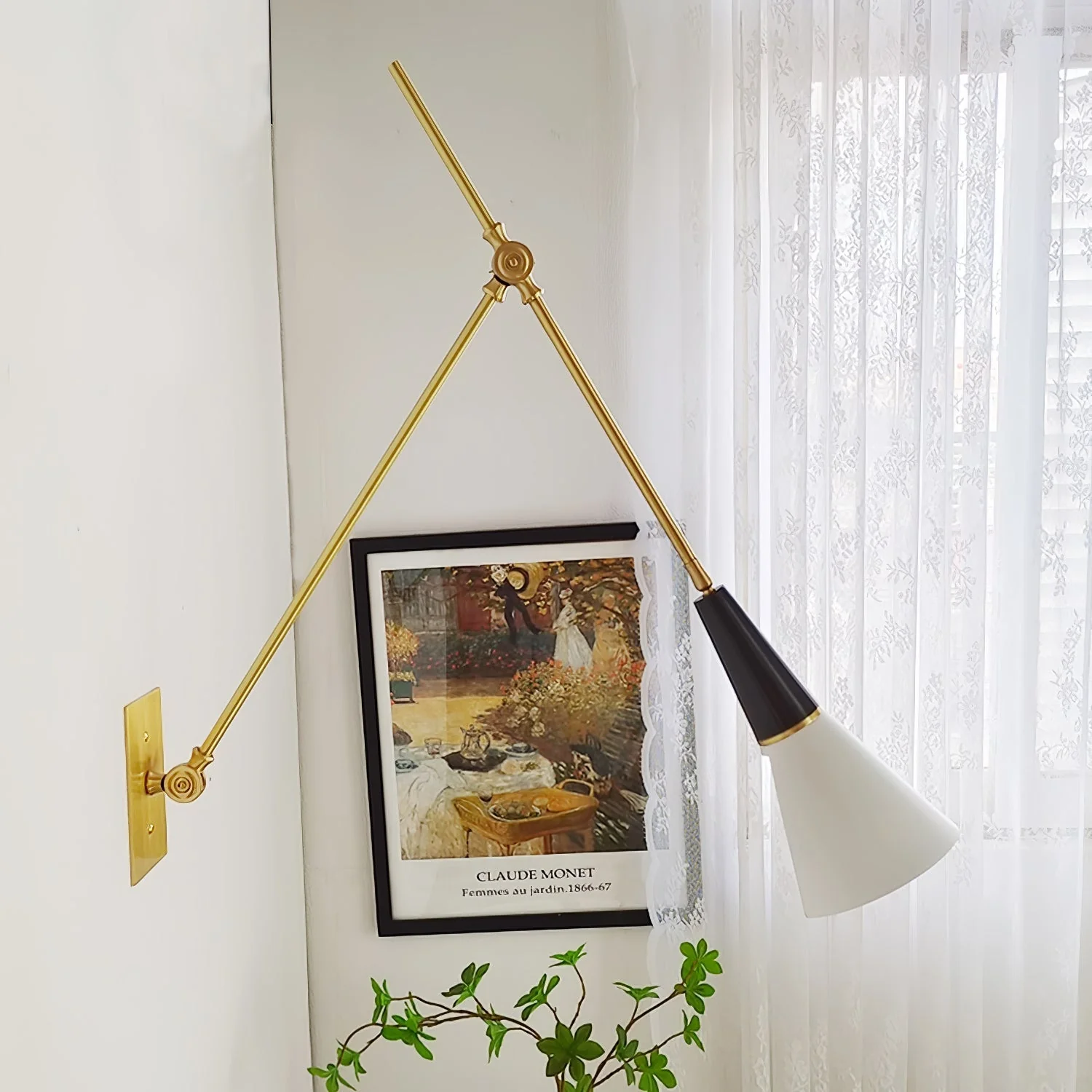 Lindsay Vintage Industrial Glass Wall Lamp - Image 37