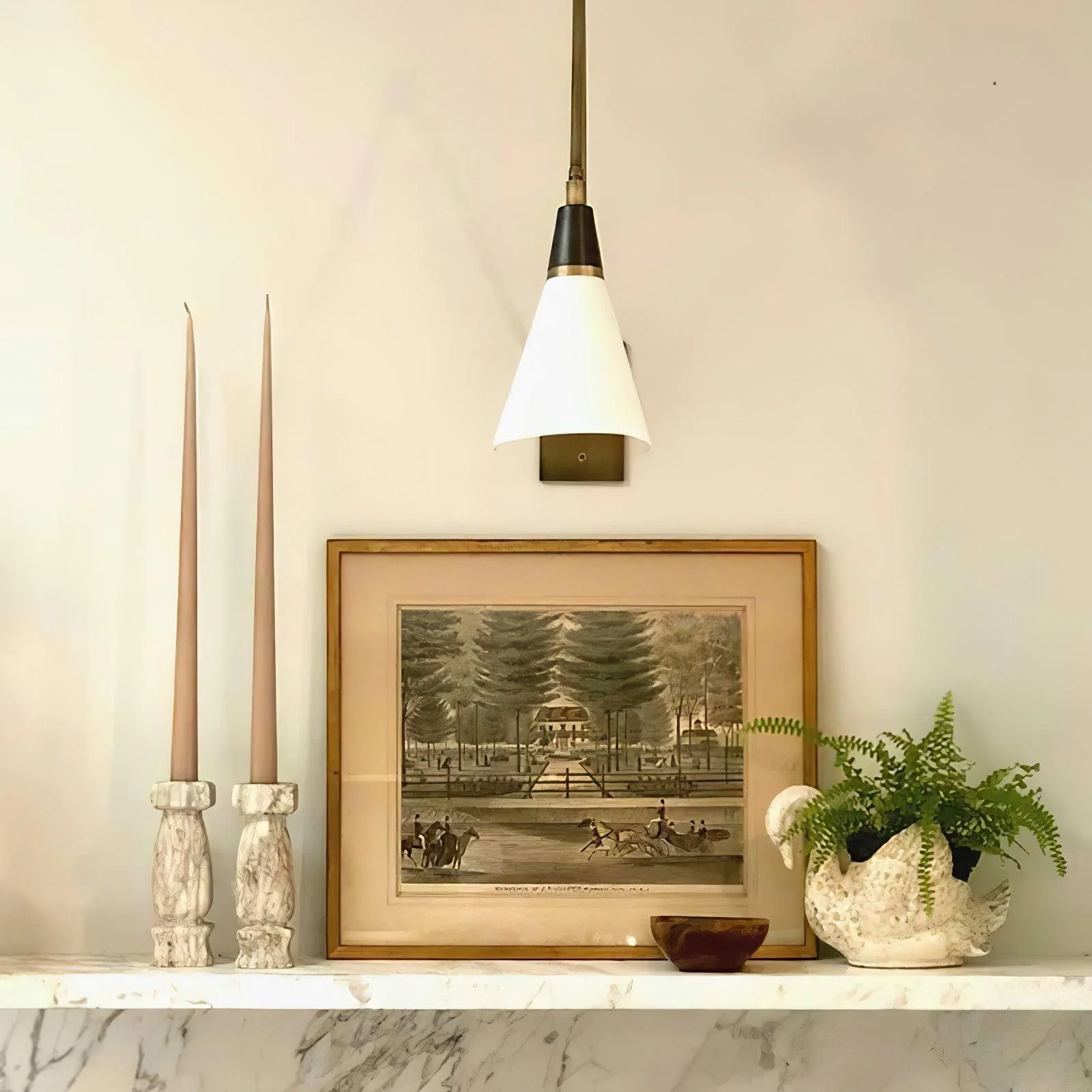 Lindsay Vintage Industrial Glass Wall Lamp - Image 43