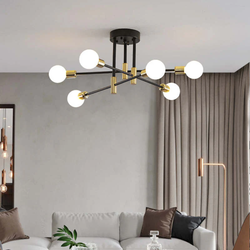 Lindsy Retro Satellite Shape Ceiling Light - Image 2