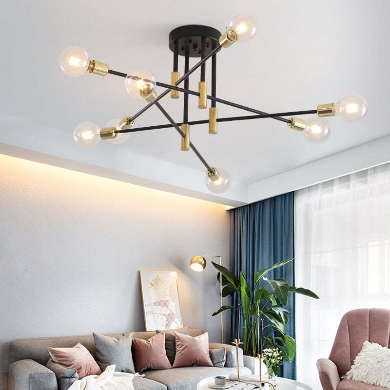 Lindsy Retro Satellite Shape Ceiling Light - Image 7