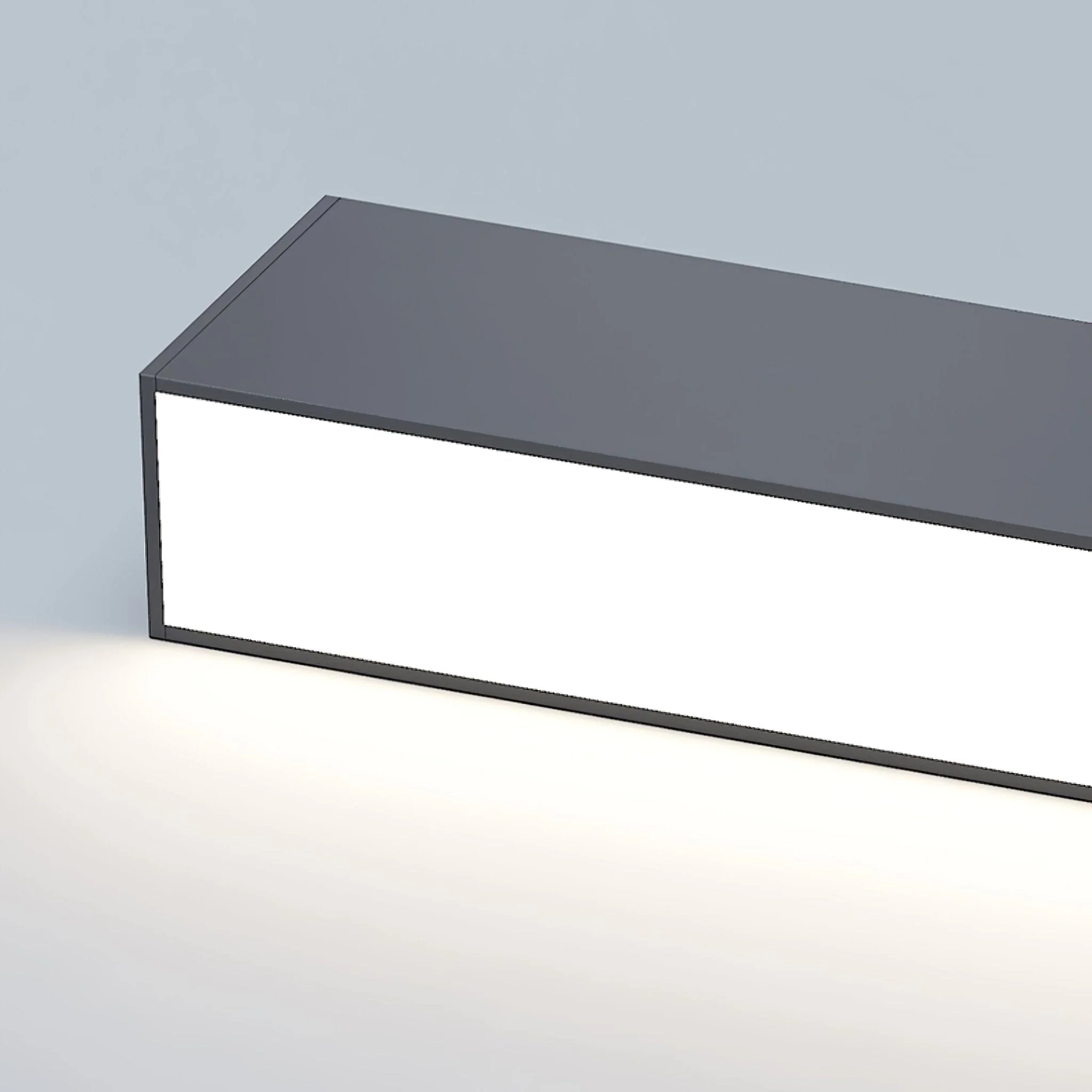 Line Modern Aluminum Floating Light - Image 11