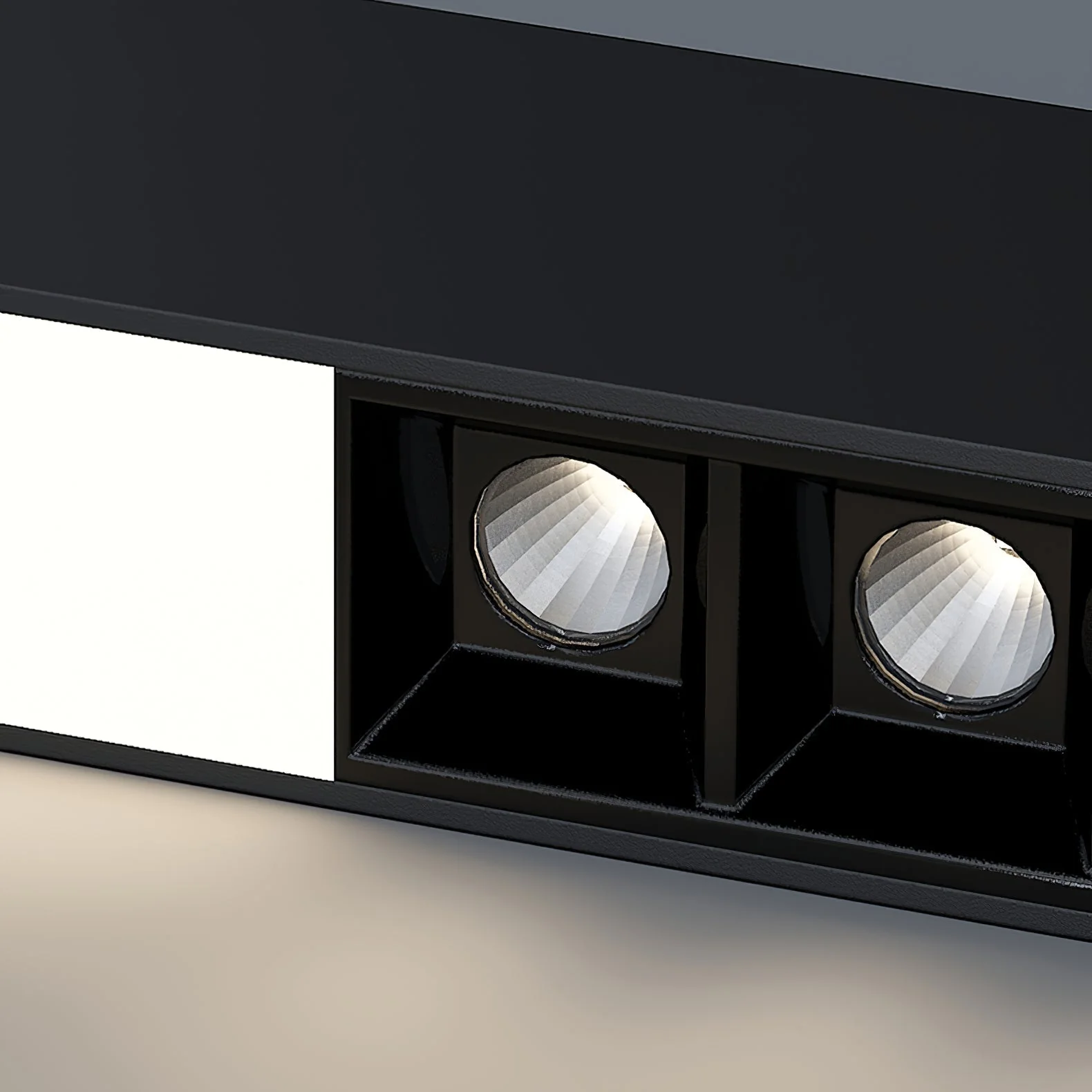 Line Modern Aluminum Floating Light - Image 13