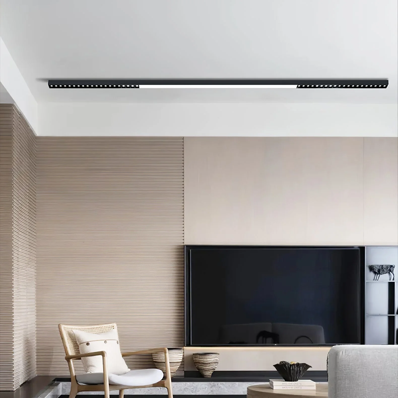Line Modern Aluminum Floating Light - Image 16