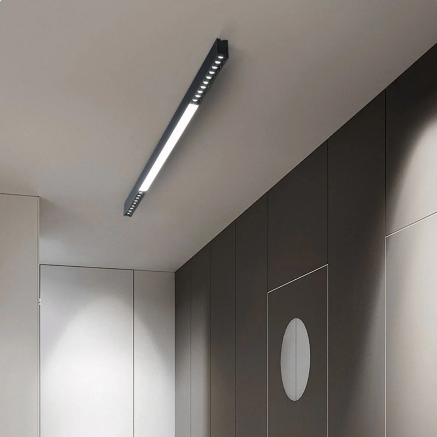 Line Modern Aluminum Floating Light - Image 63