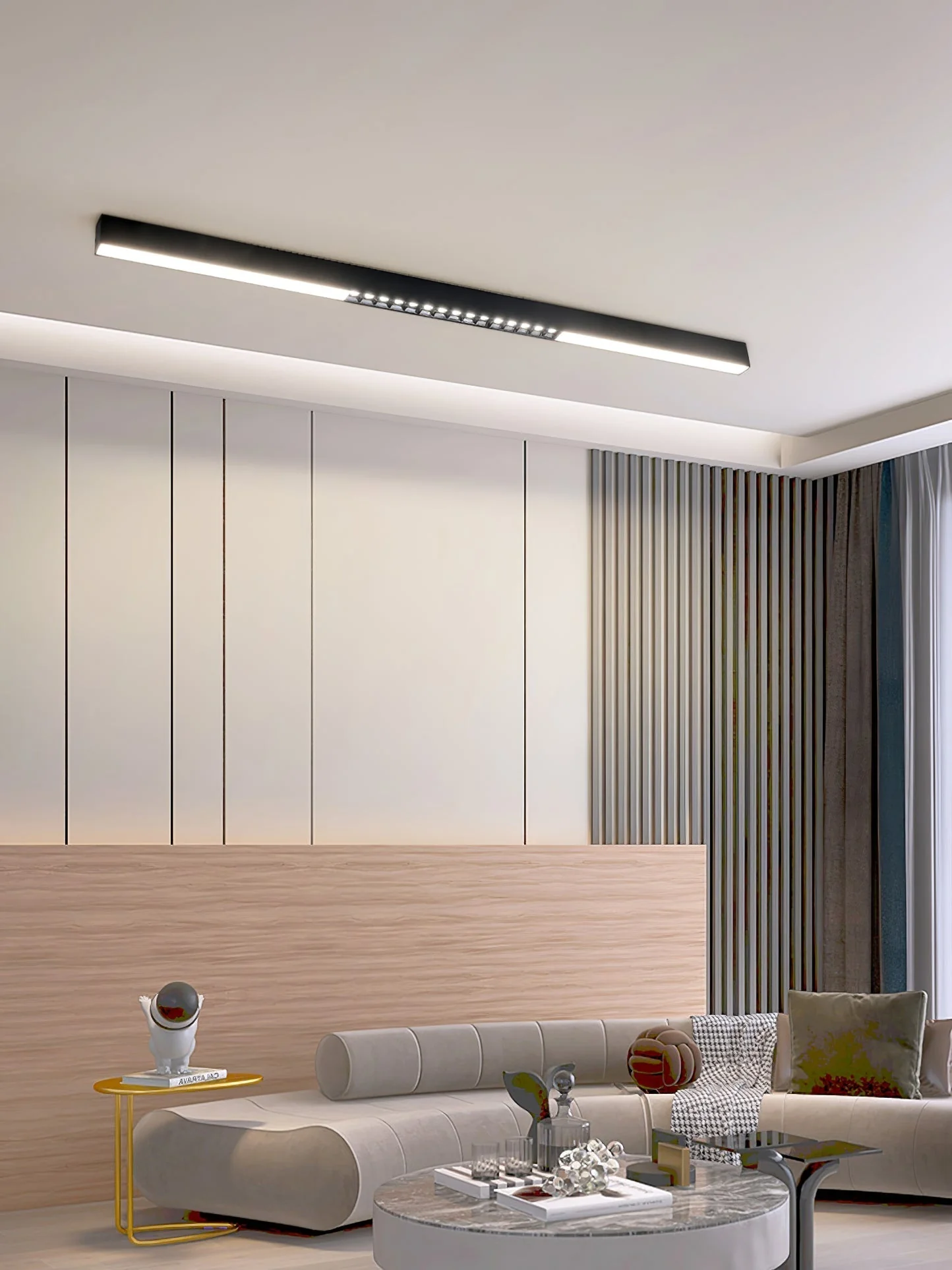 Line Modern Aluminum Floating Light - Image 65