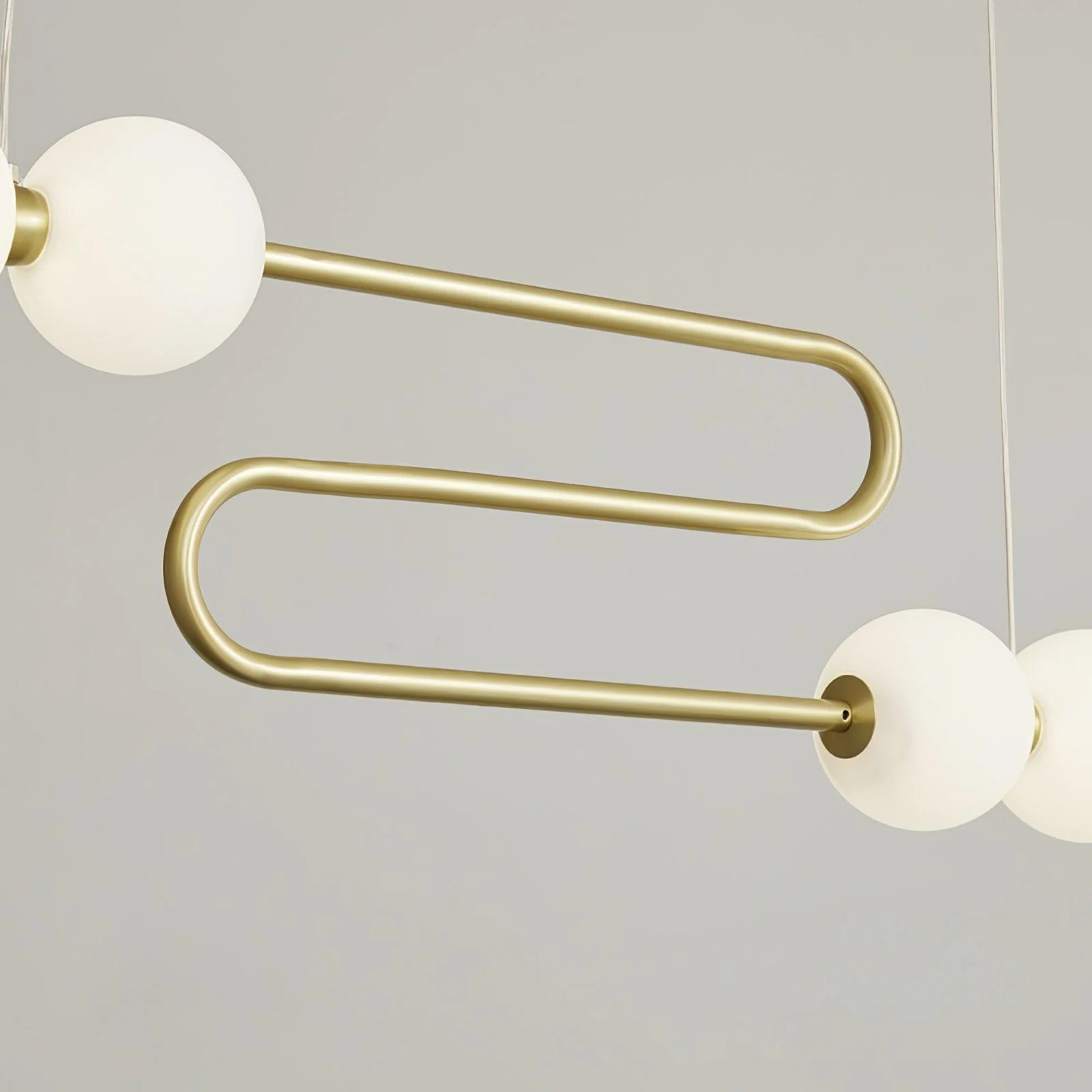 Linea Contemporary Brass Pendant Lamp - Image 25