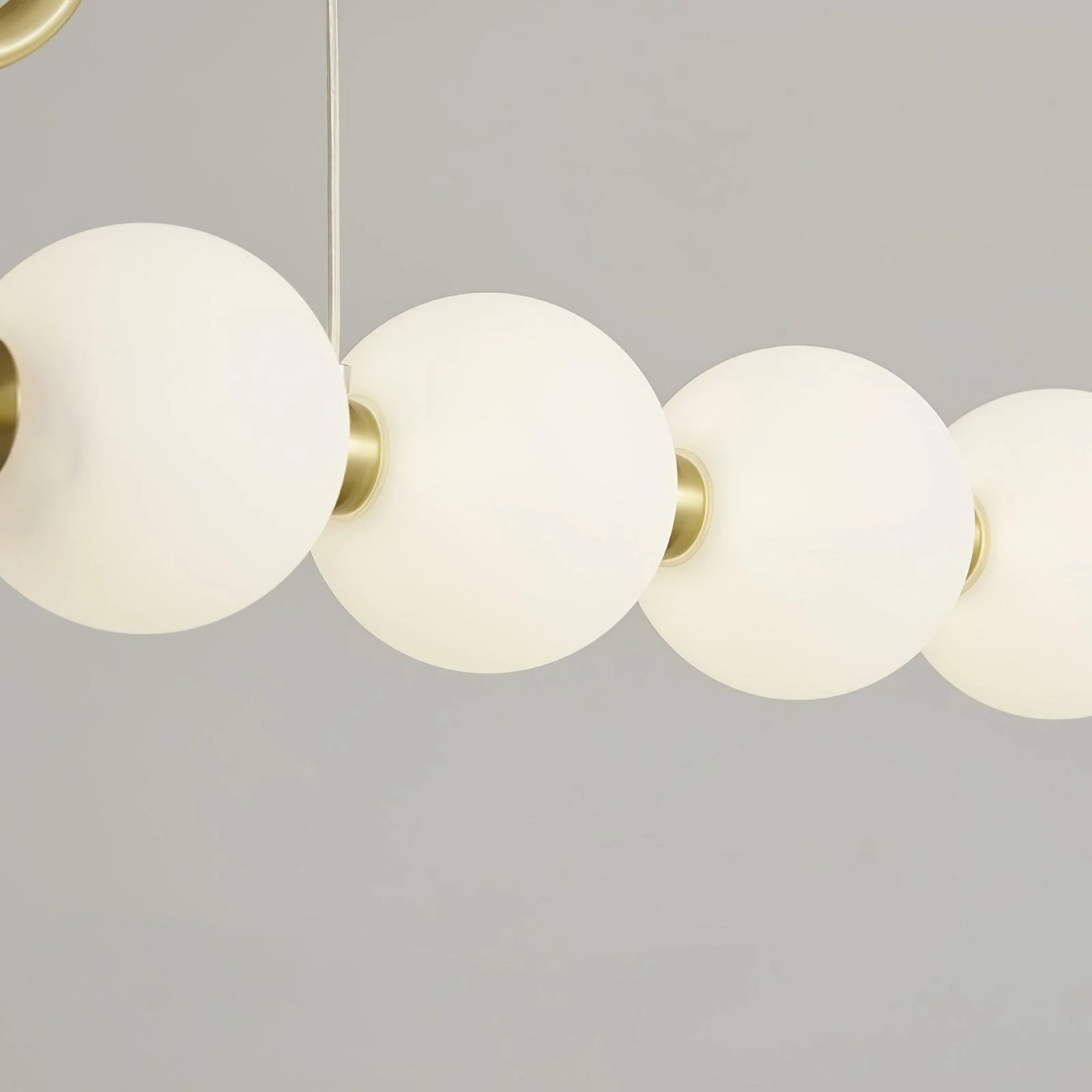 Linea Contemporary Brass Pendant Lamp - Image 32
