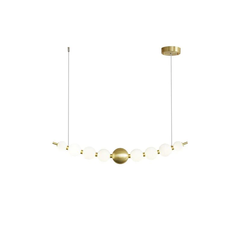 Linea Contemporary Brass Pendant Lamp - Image 43