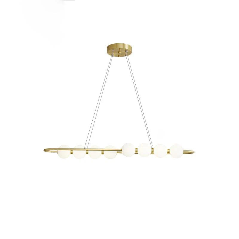 Linea Contemporary Brass Pendant Lamp - Image 48