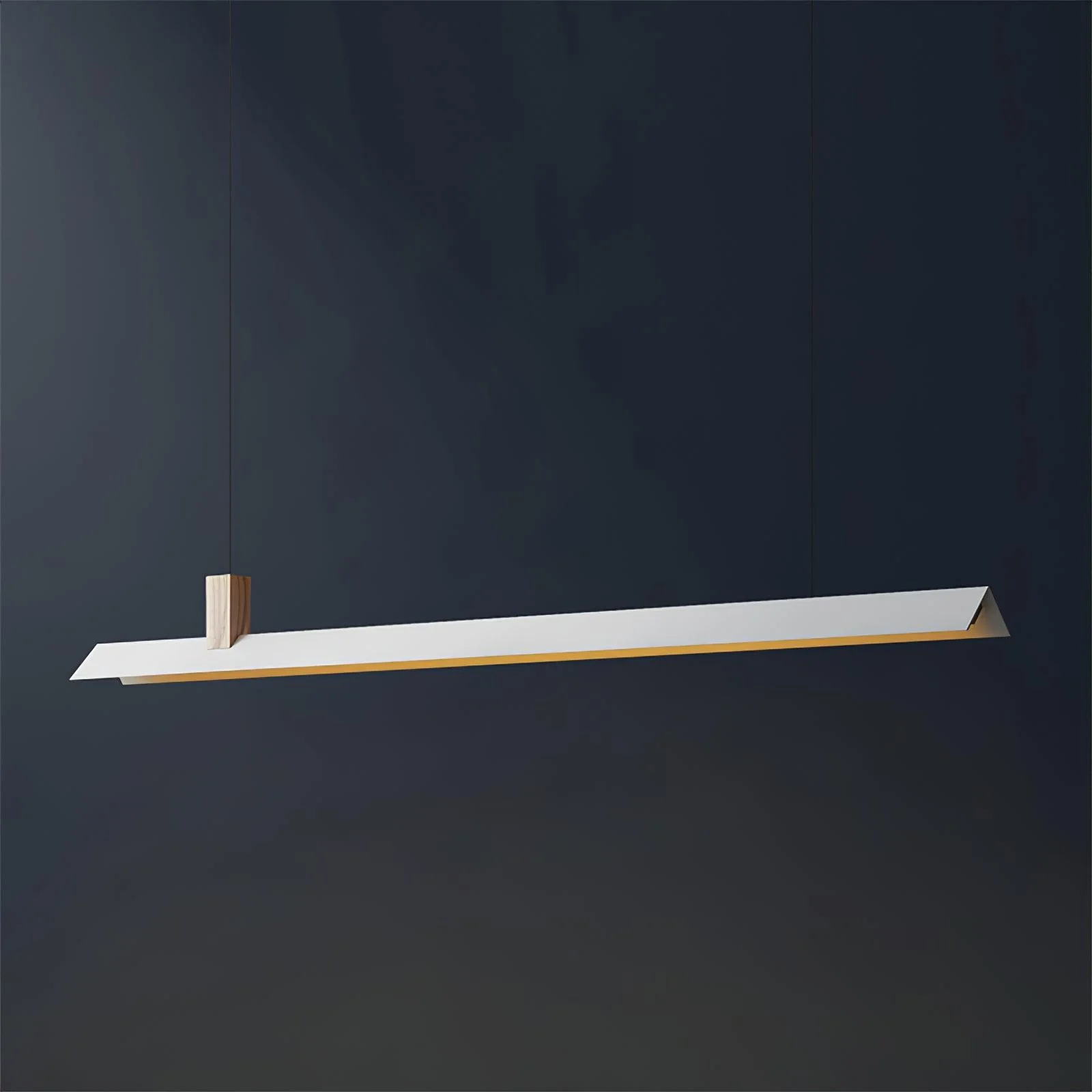 Linea Minimalist Wooden Pendant Light - Image 5