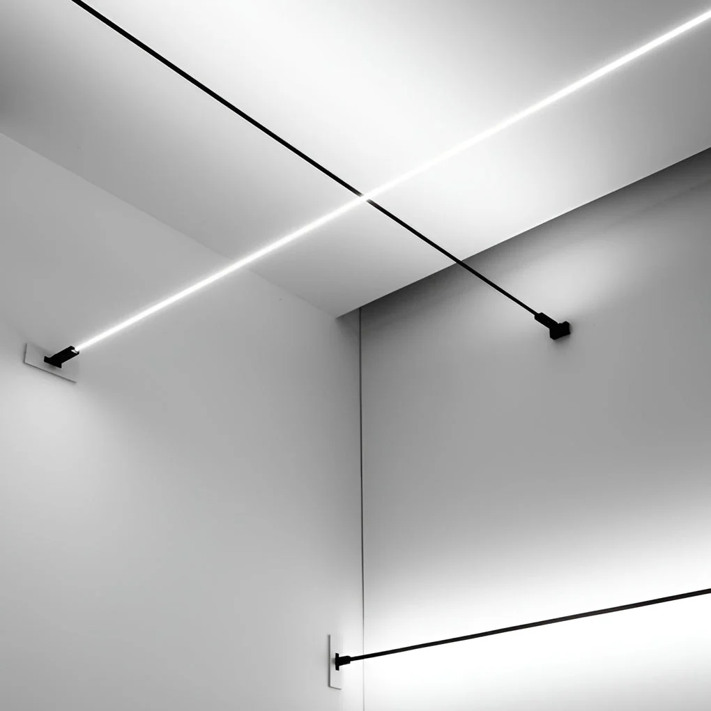 Linean Minimalistic Steel Strip Ceiling Light - Image 14