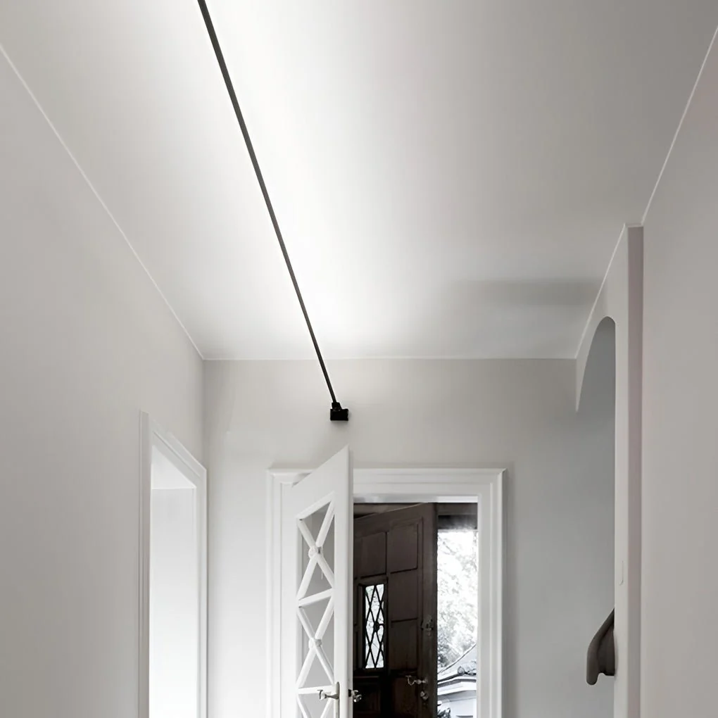 Linean Minimalistic Steel Strip Ceiling Light - Image 7