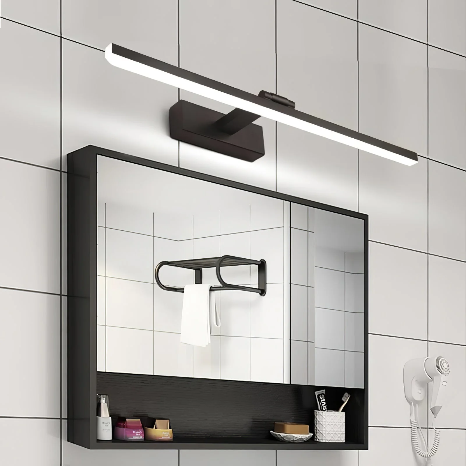 Linear Modern Minimalist Bathroom Wall Lamp - Image 4