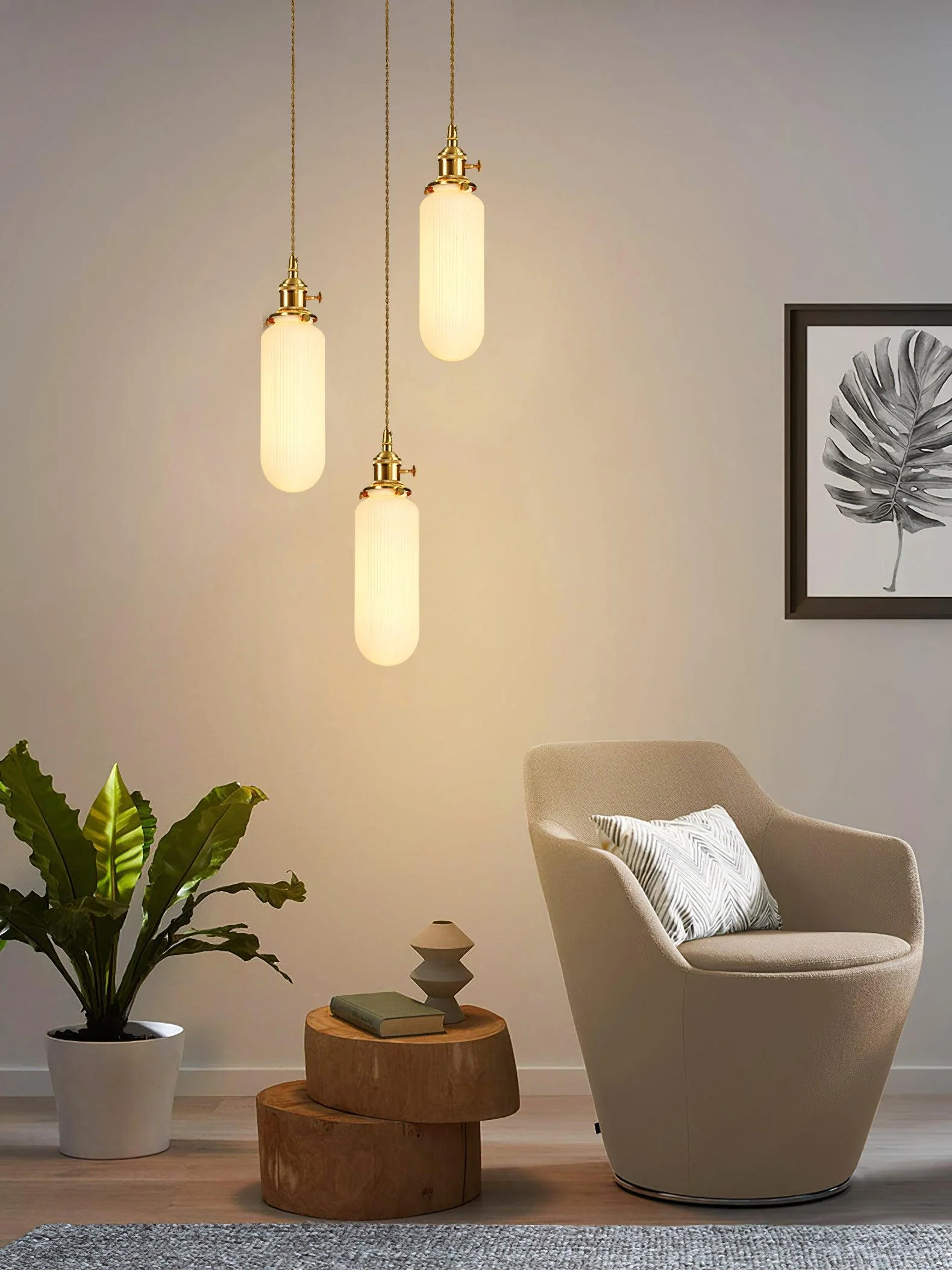 Liora Vintage Ceramic Pendant Light - Image 15