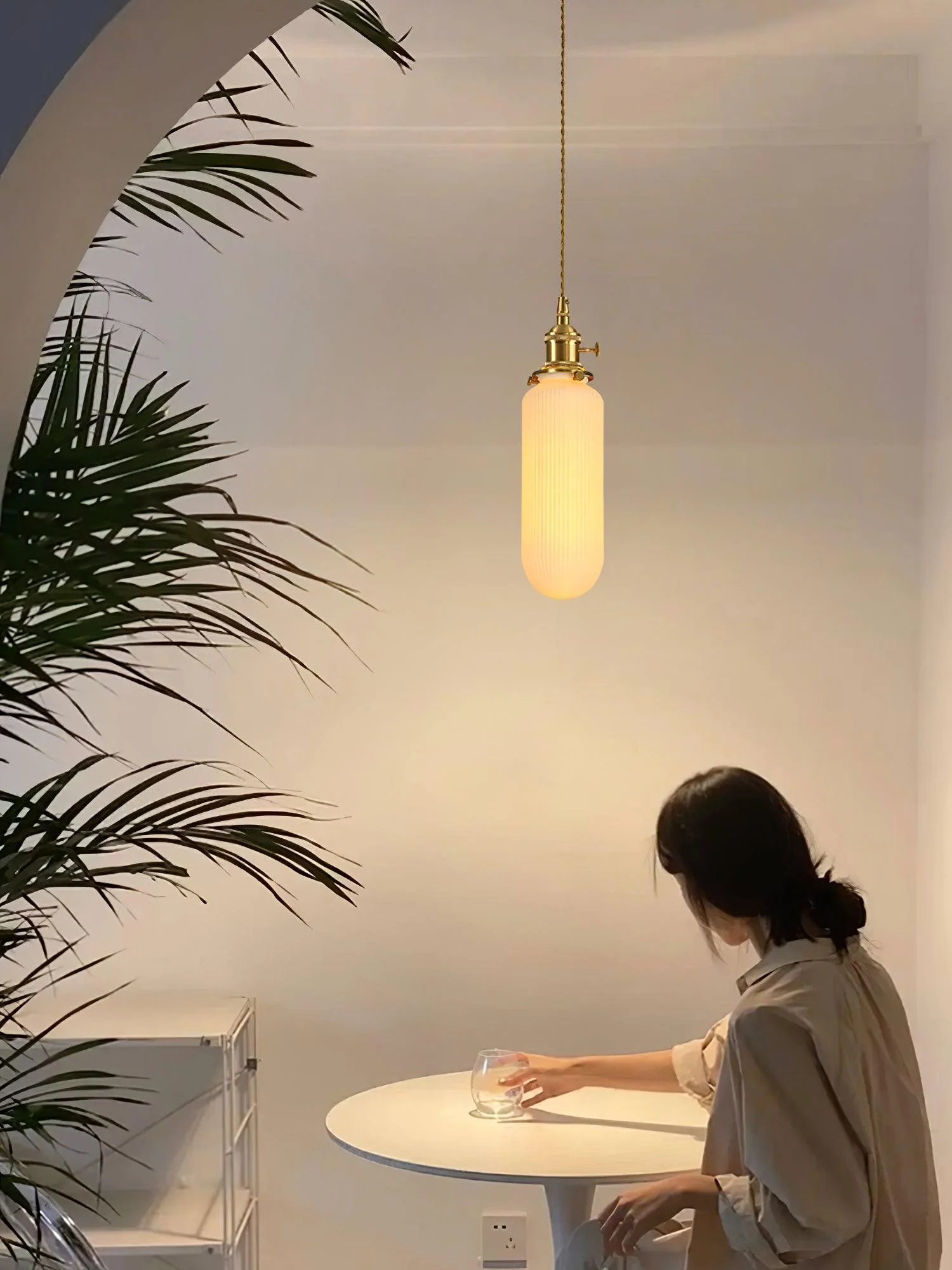 Liora Vintage Ceramic Pendant Light - Image 16
