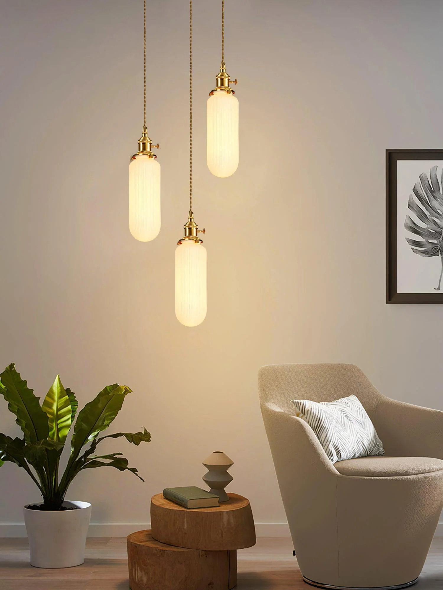 Liora Vintage Ceramic Pendant Light - Image 6