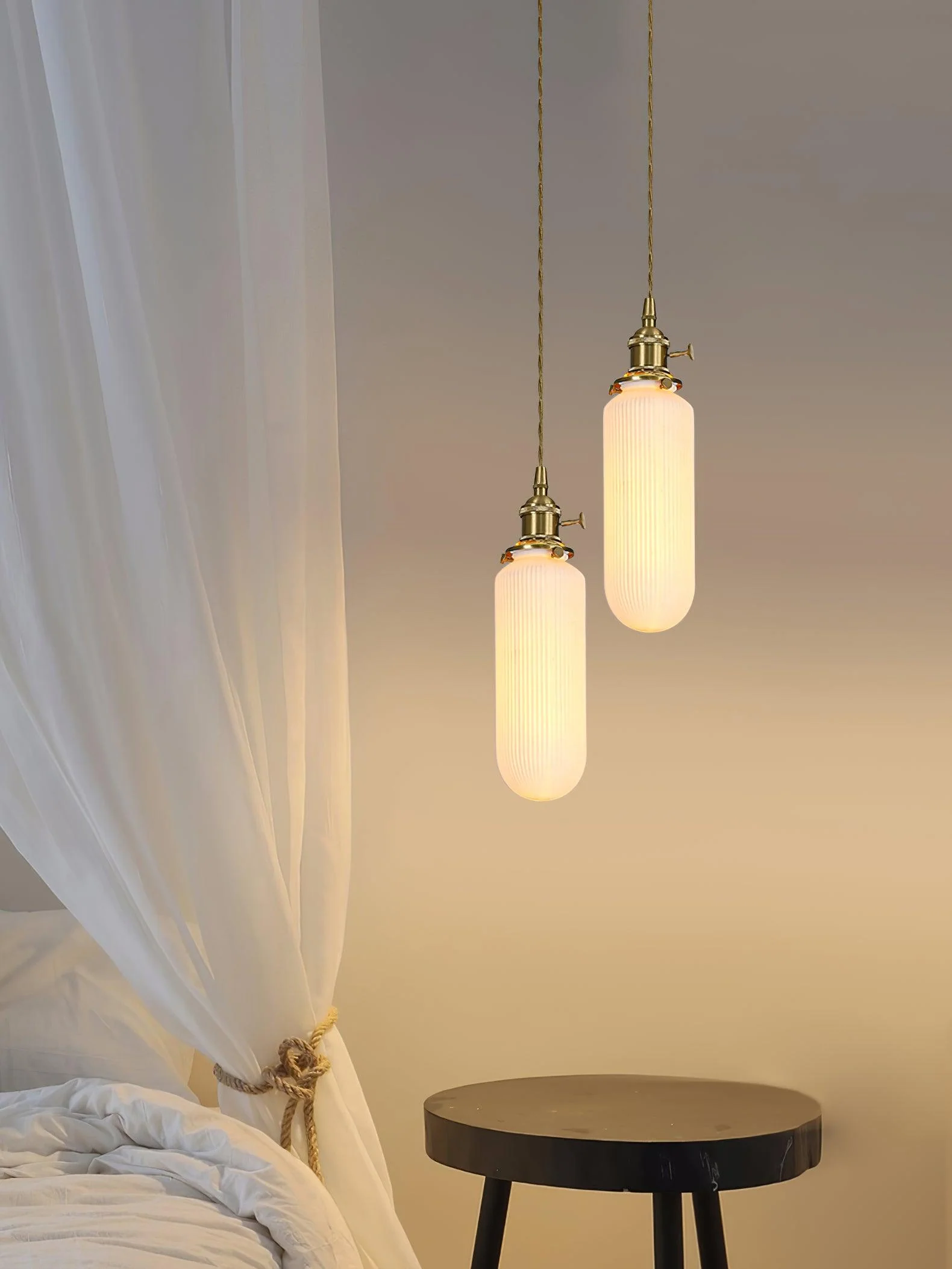 Liora Vintage Ceramic Pendant Light - Image 7