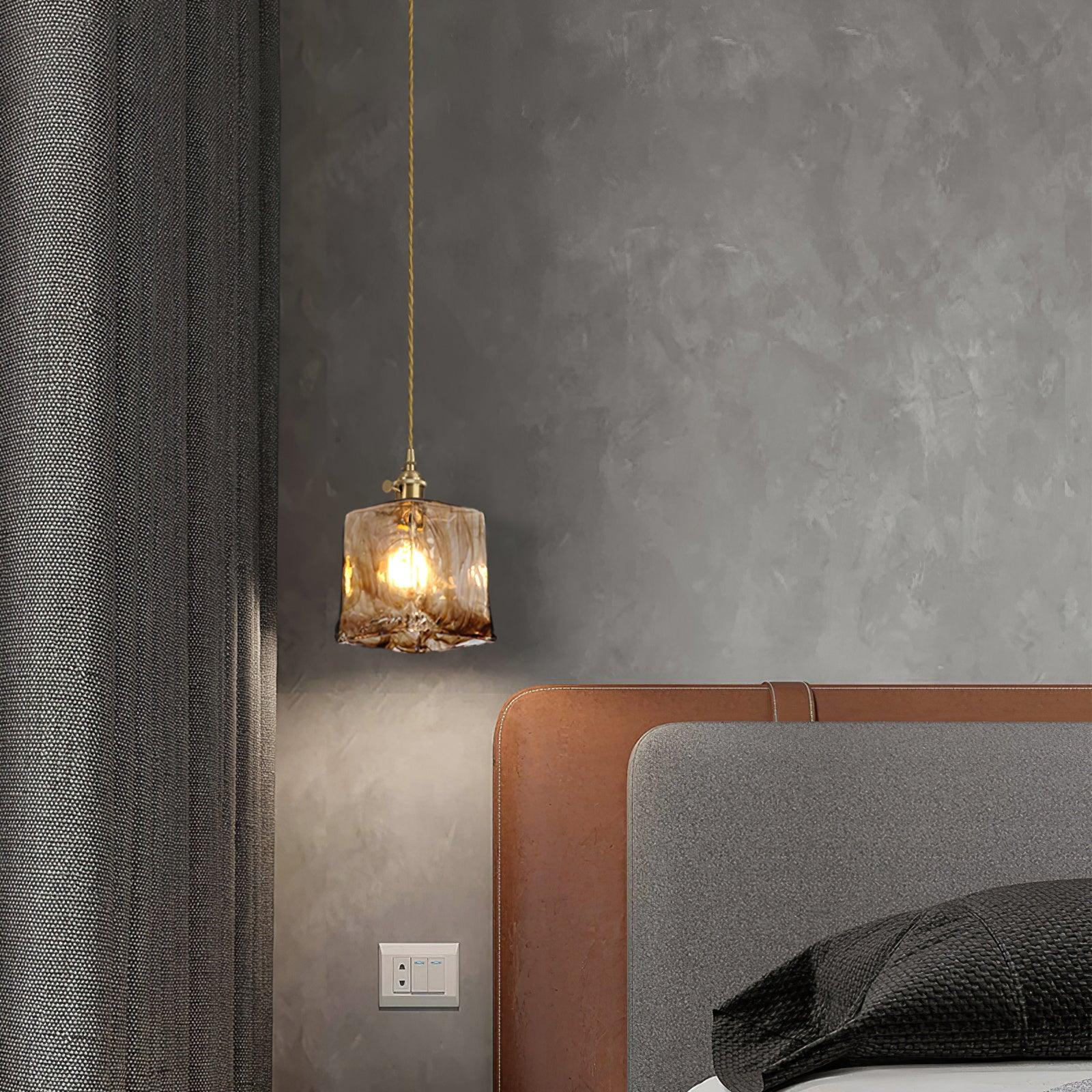 Lioracr Vintage Glass Pendant Light - Image 12