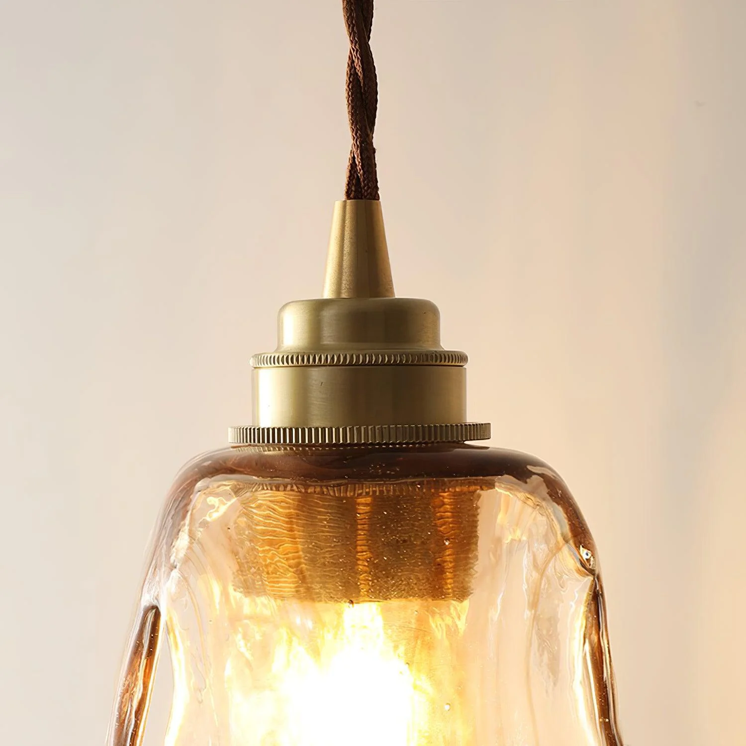 Lioracr Vintage Glass Pendant Light - Image 21