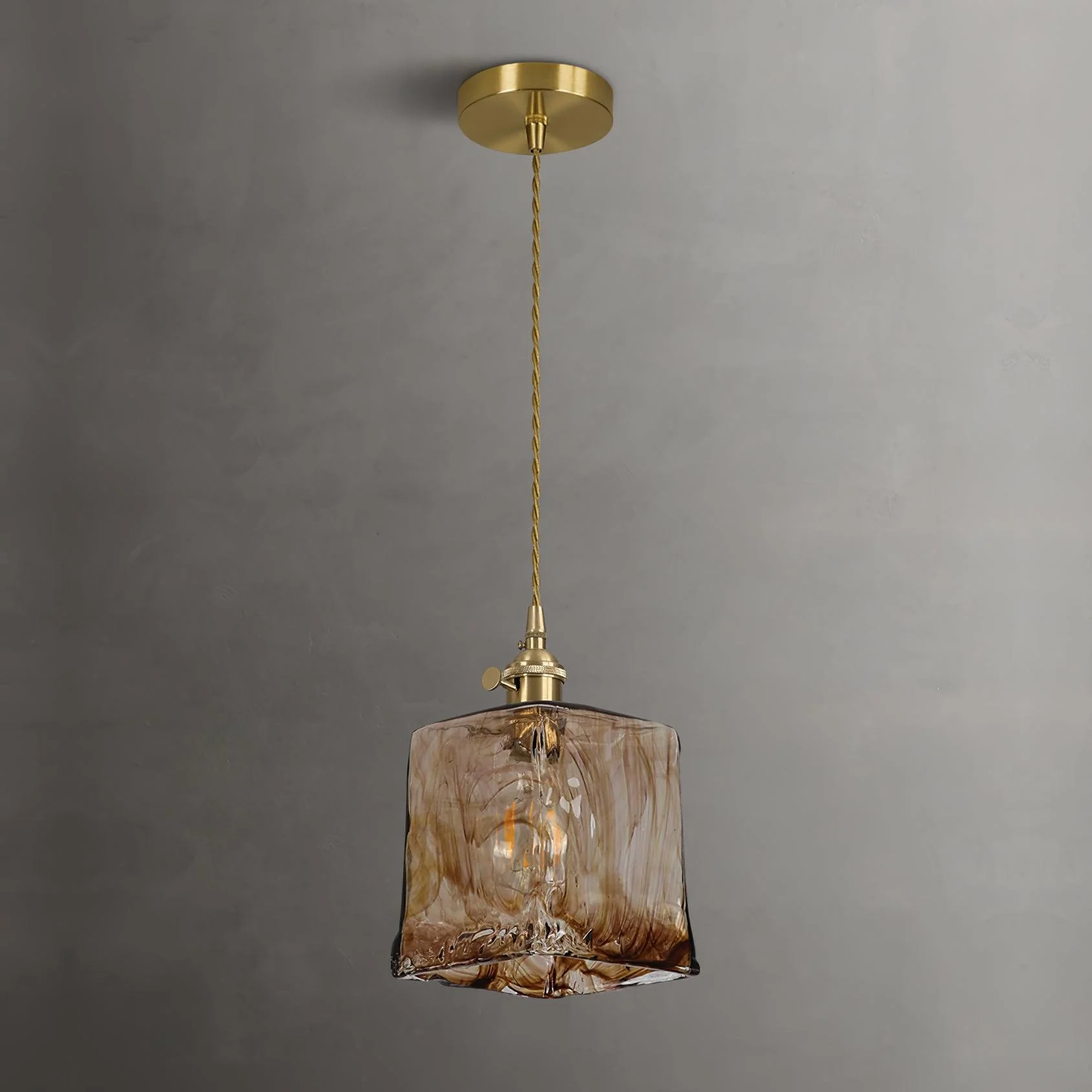 Lioracr Vintage Glass Pendant Light - Image 23