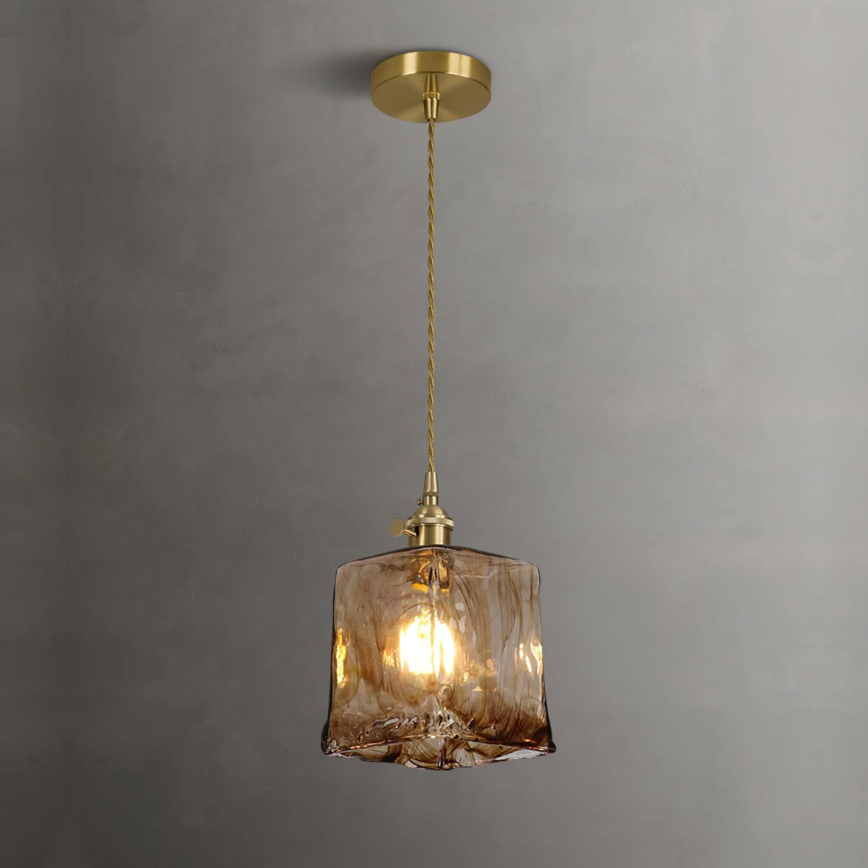 Lioracr Vintage Glass Pendant Light - Image 25