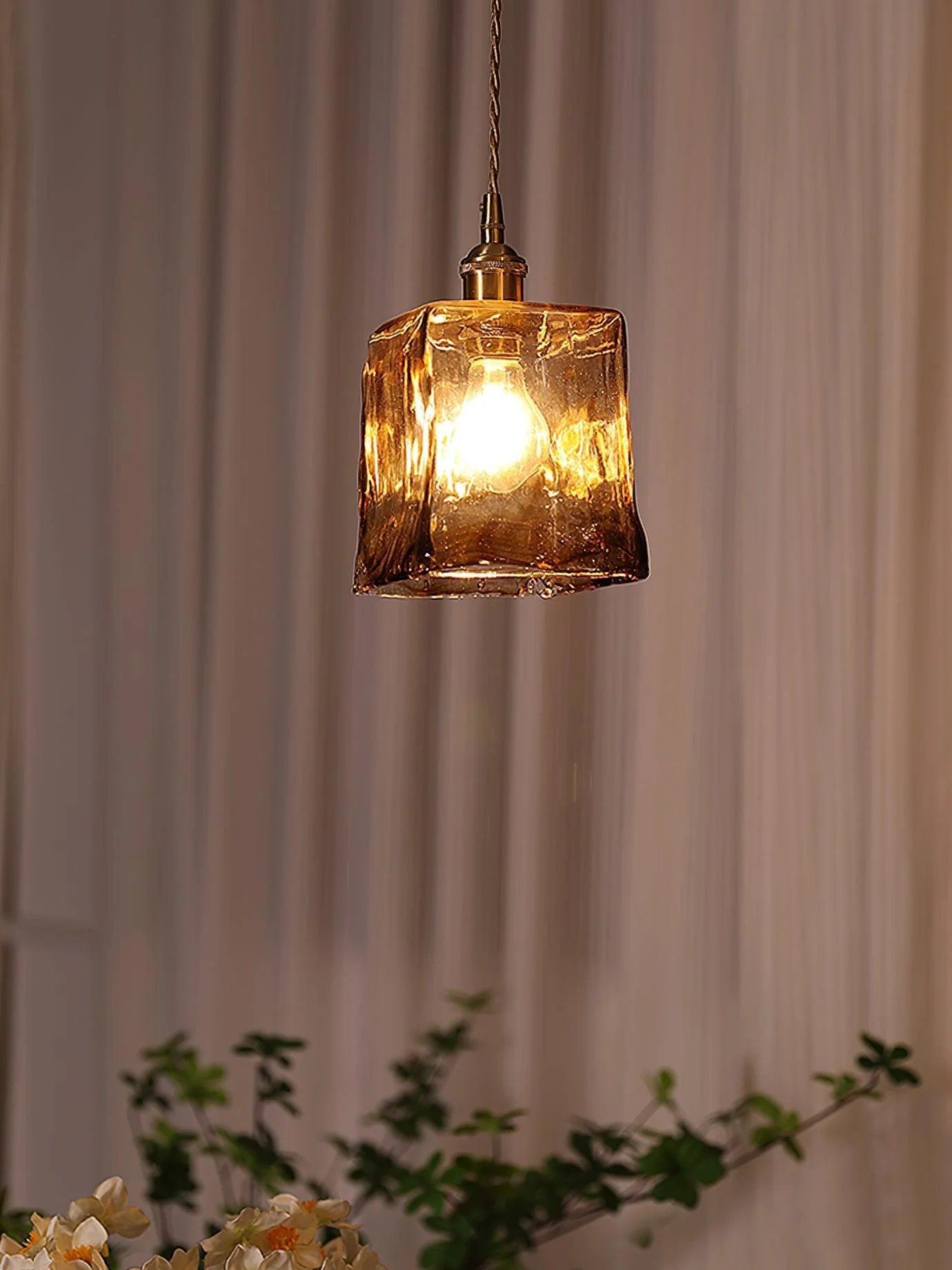 Lioracr Vintage Glass Pendant Light - Image 37