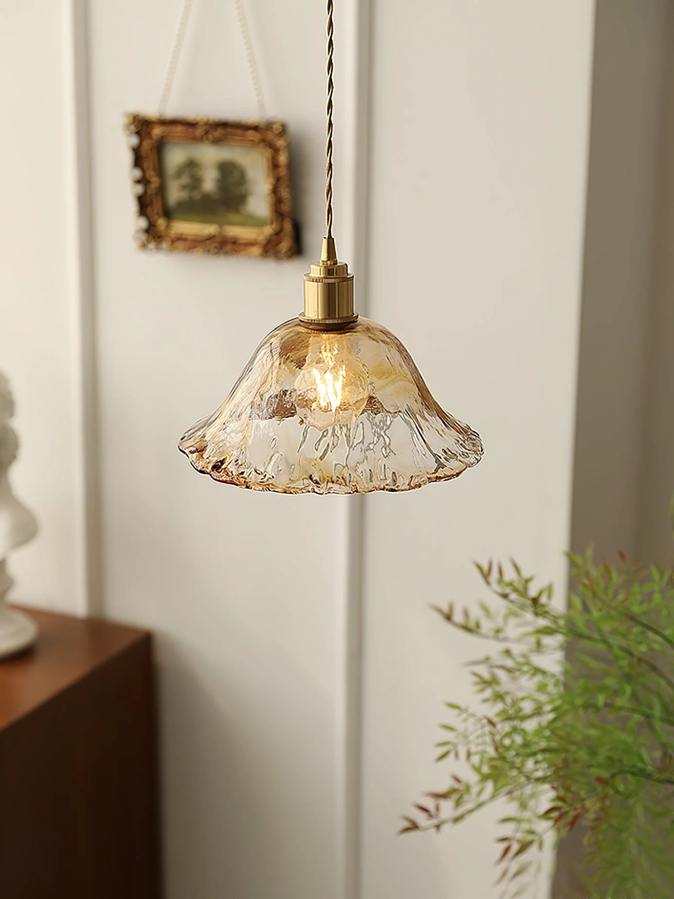 Lioracr Vintage Glass Pendant Light - Image 38