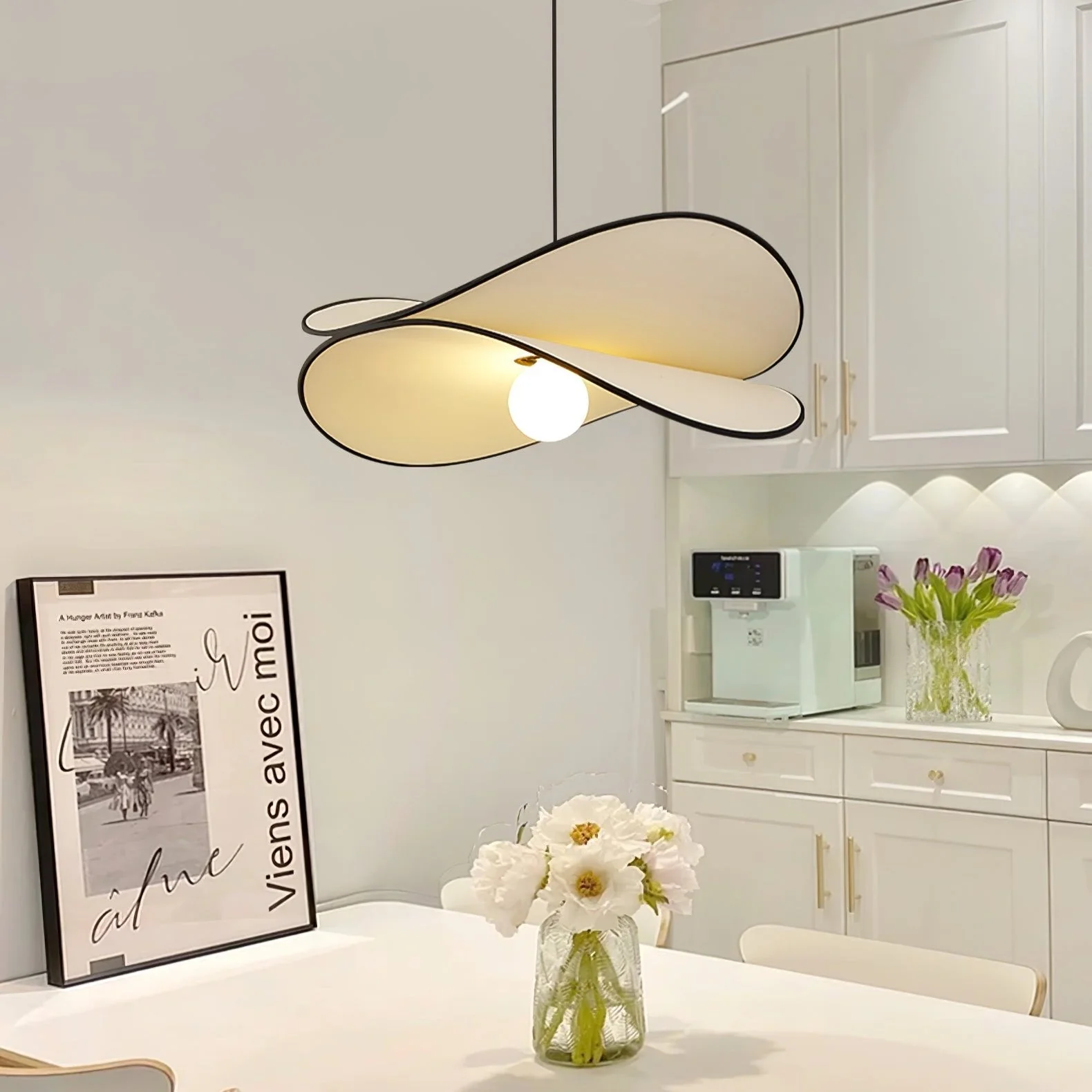 Lioran Fabric Artistic Pendant Lamp - Image 32