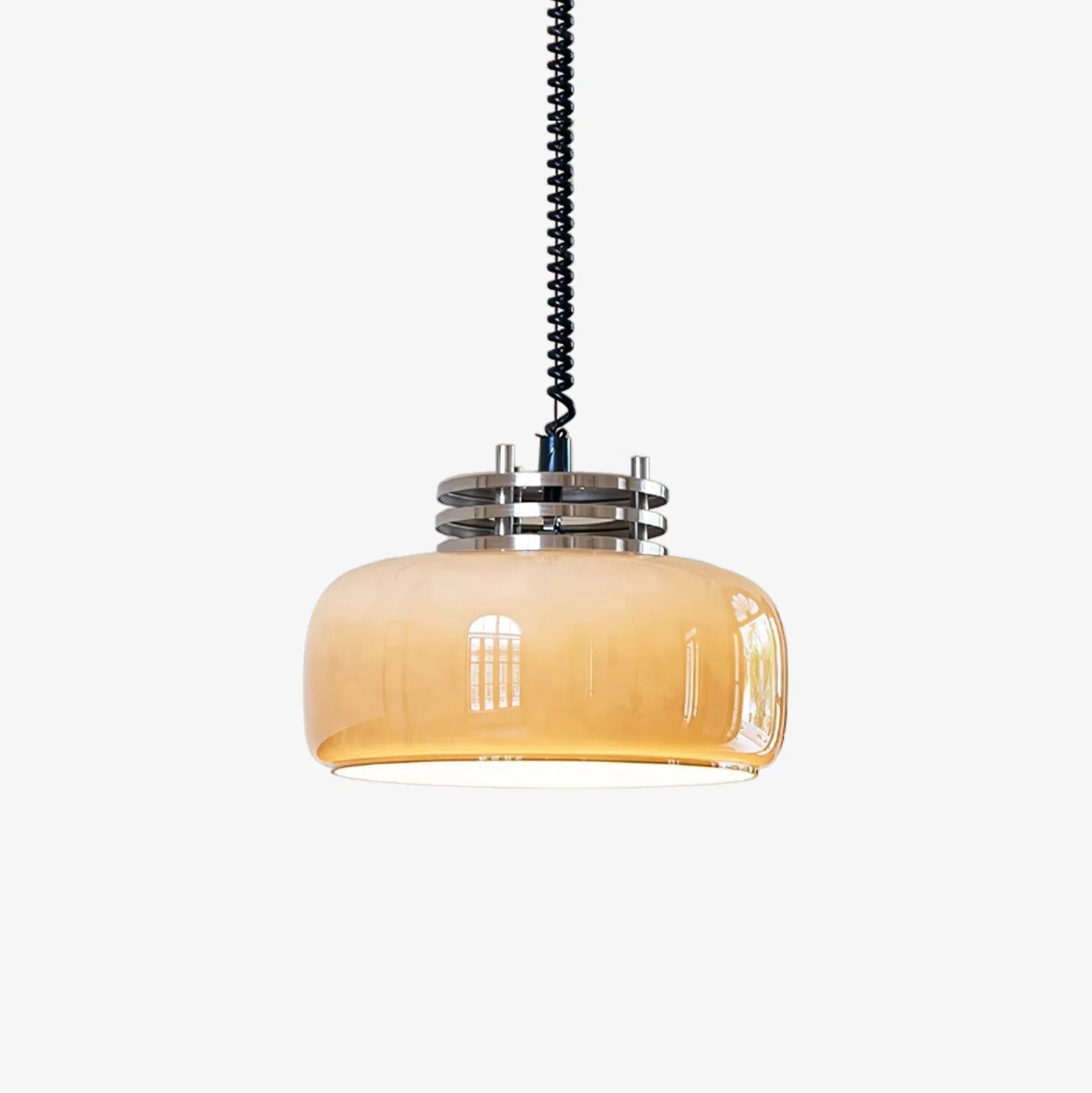 Liore Glass Industrial Pendant Lamp - Image 10
