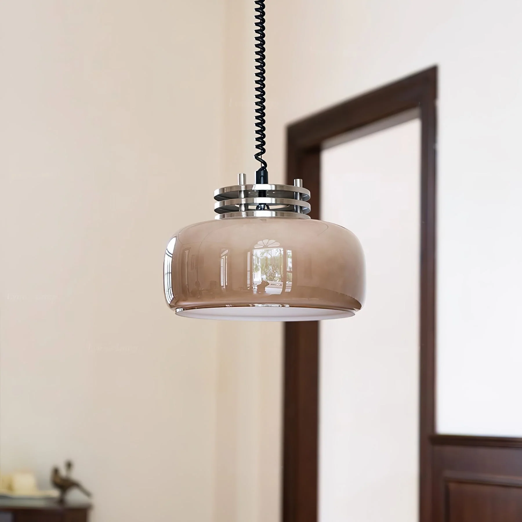 Liore Glass Industrial Pendant Lamp - Image 14