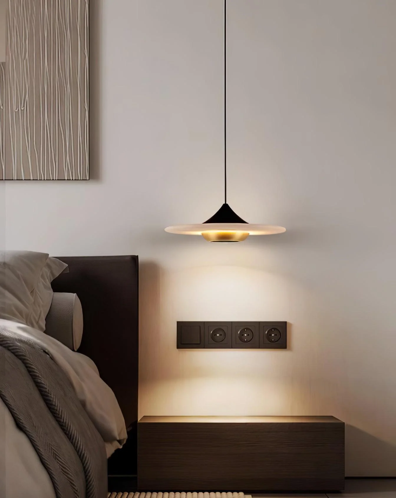 Liorice Marble Cozy Pendant Lamp - Image 12