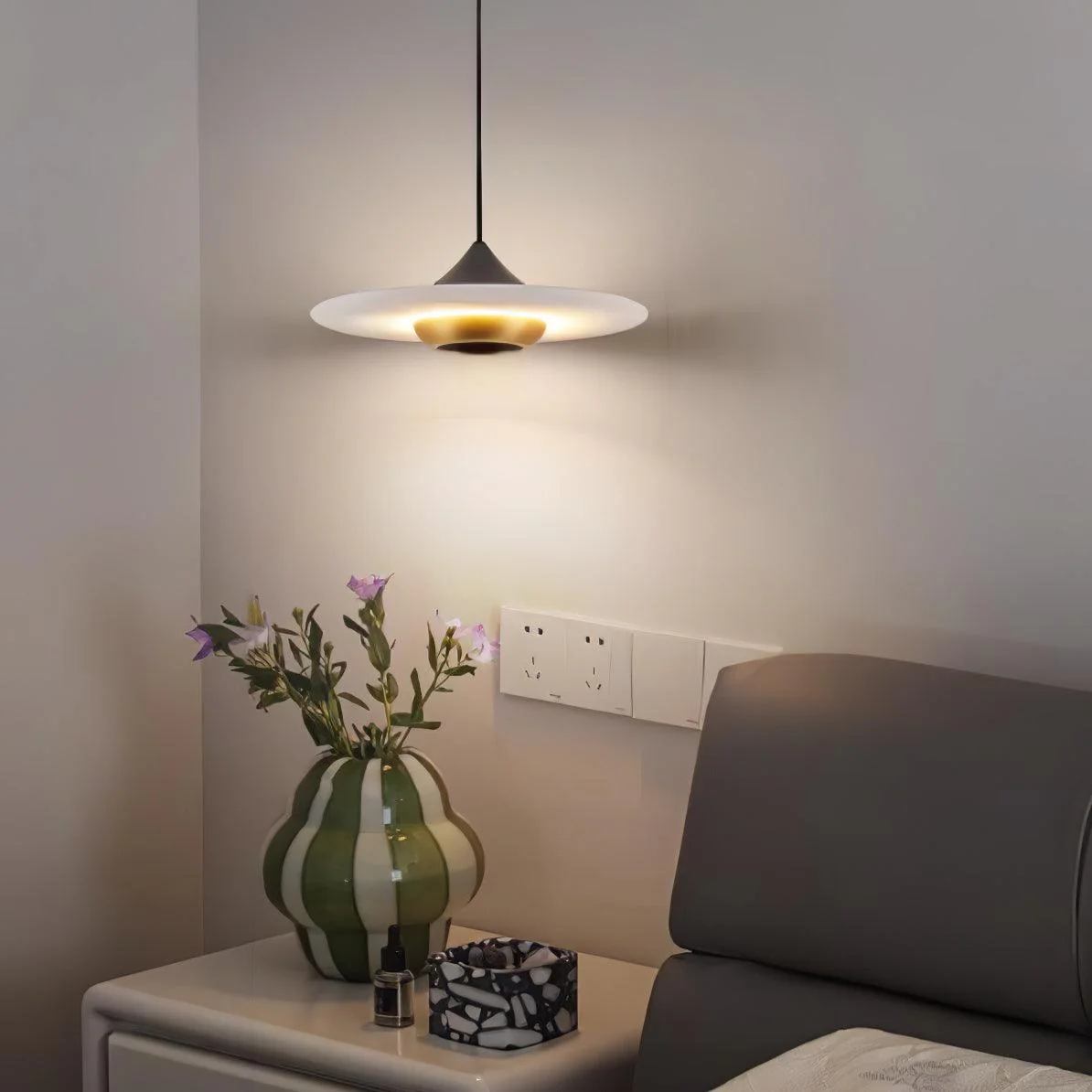 Liorice Marble Cozy Pendant Lamp - Image 18