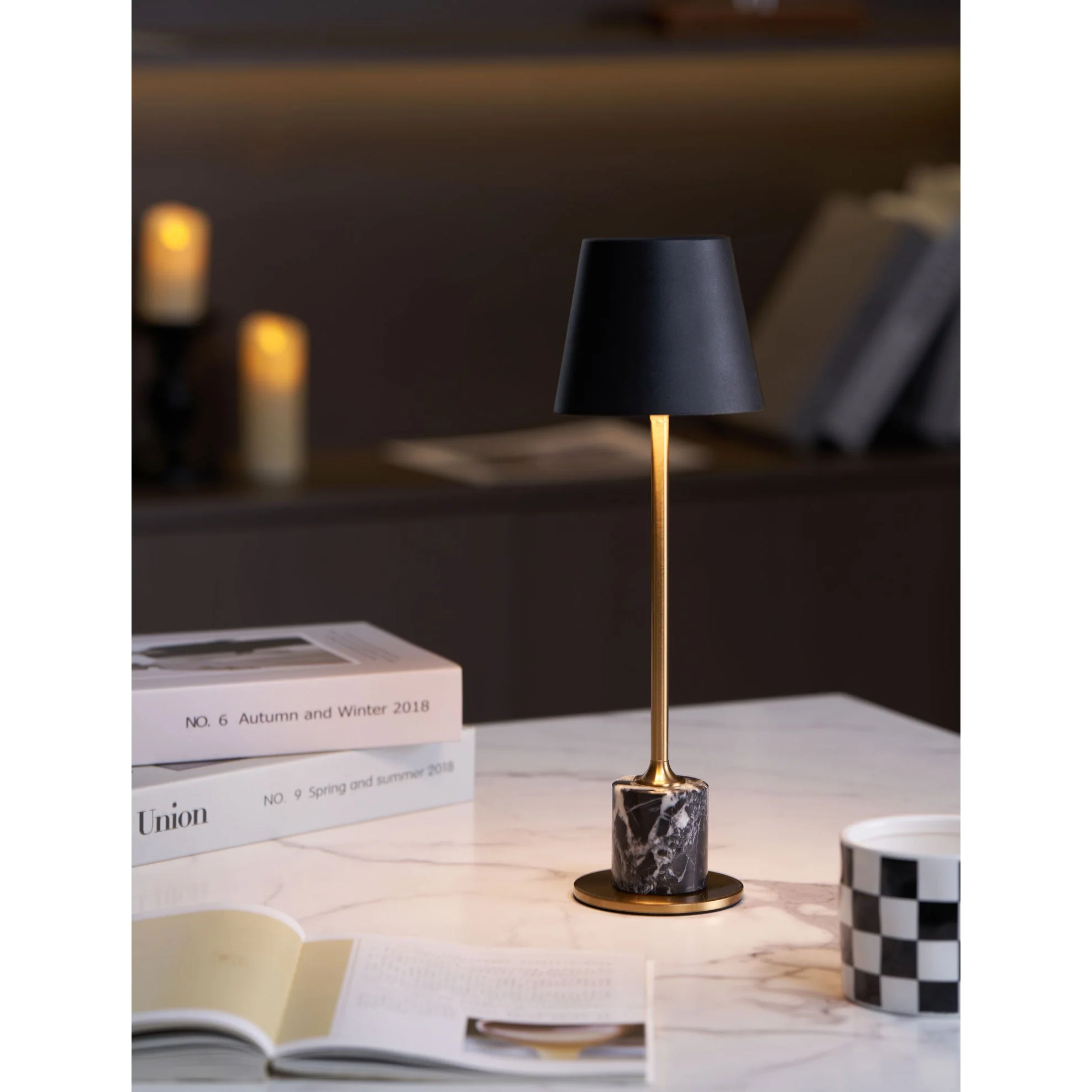 Lirio Modern Marble Table Lamp - Image 4