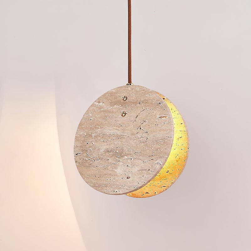 Little Flying Butterfly Minimalist Travertine Pendant Light - Image 13