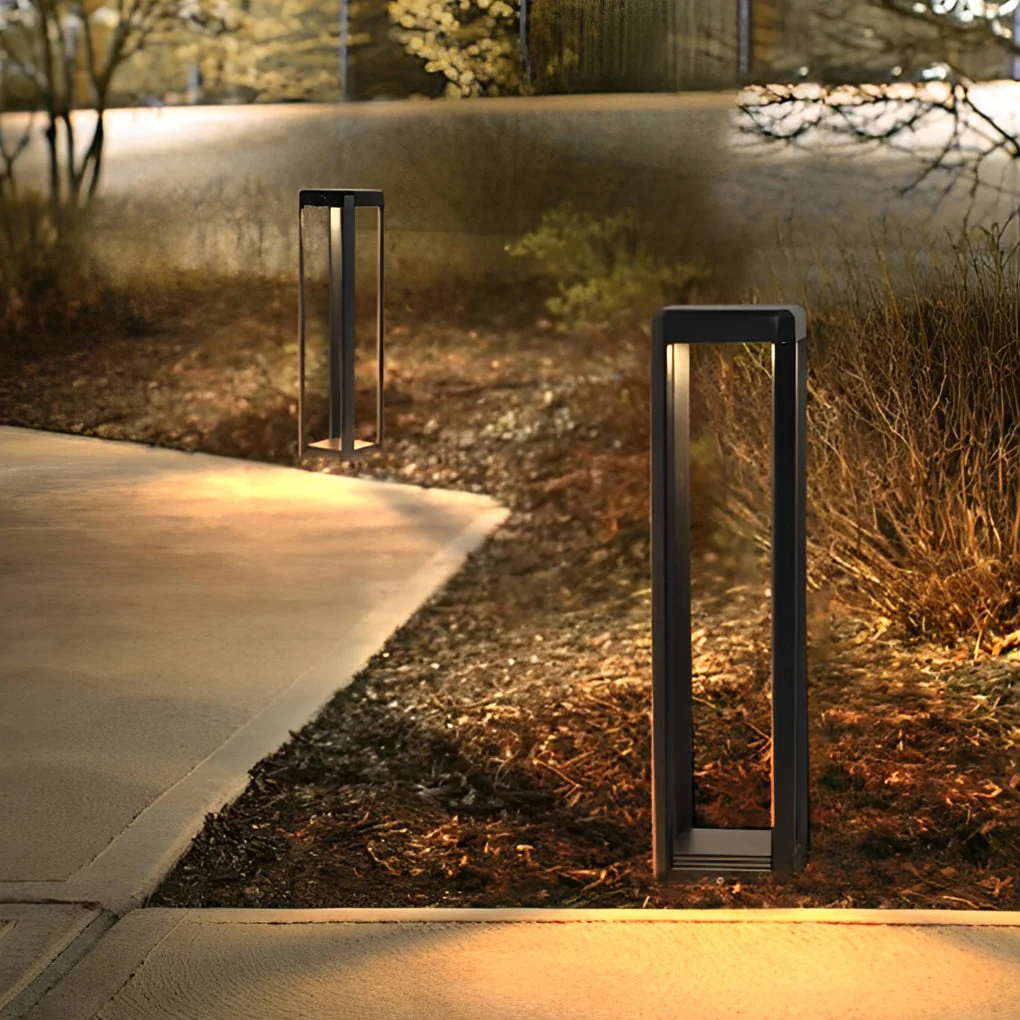 Liz Modern Solar Durable Minimalist Outdoor Pathway Light - Image 3