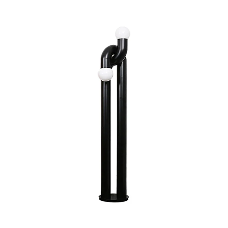 Loopi Modern Glass Floor Lamp - Image 27