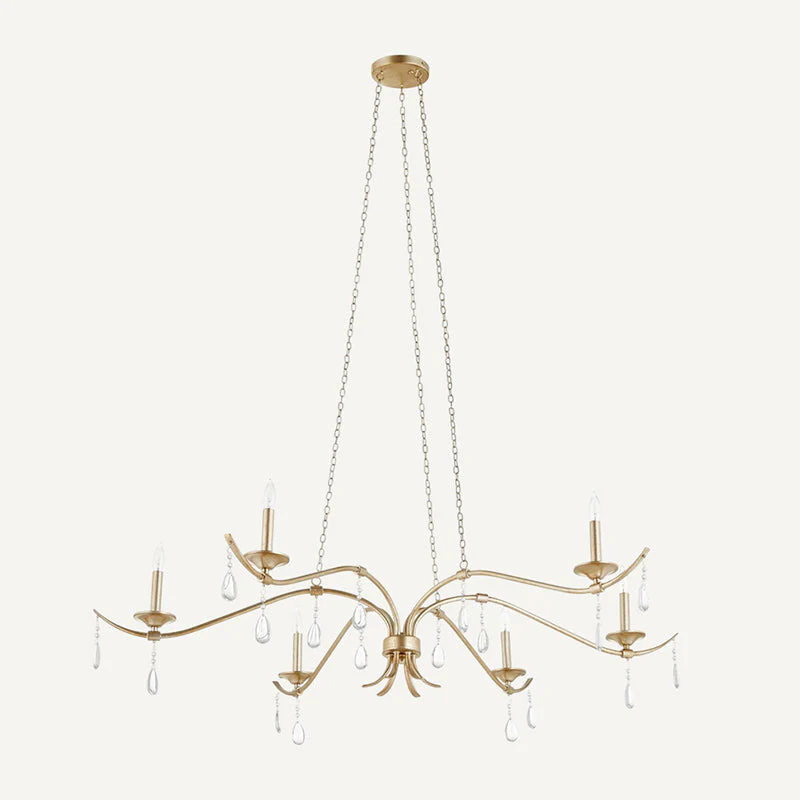 Lorelei Contemporary Crystal Chandelier - Image 11