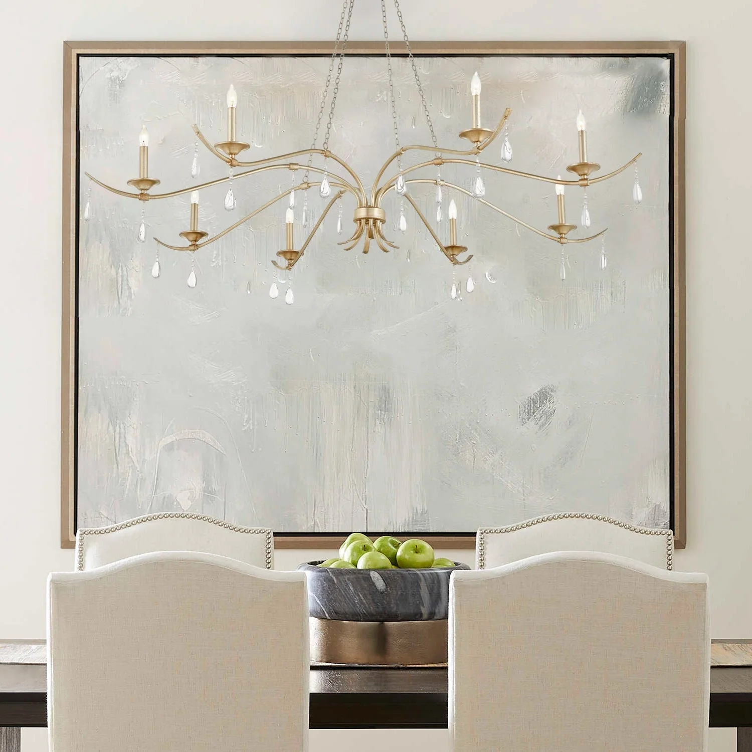 Lorelei Contemporary Crystal Chandelier - Image 2