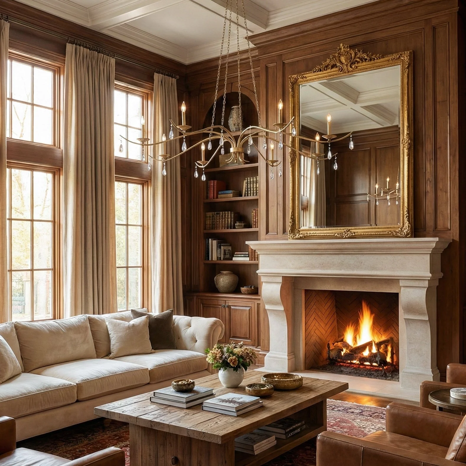 Lorelei Contemporary Crystal Chandelier - Image 4
