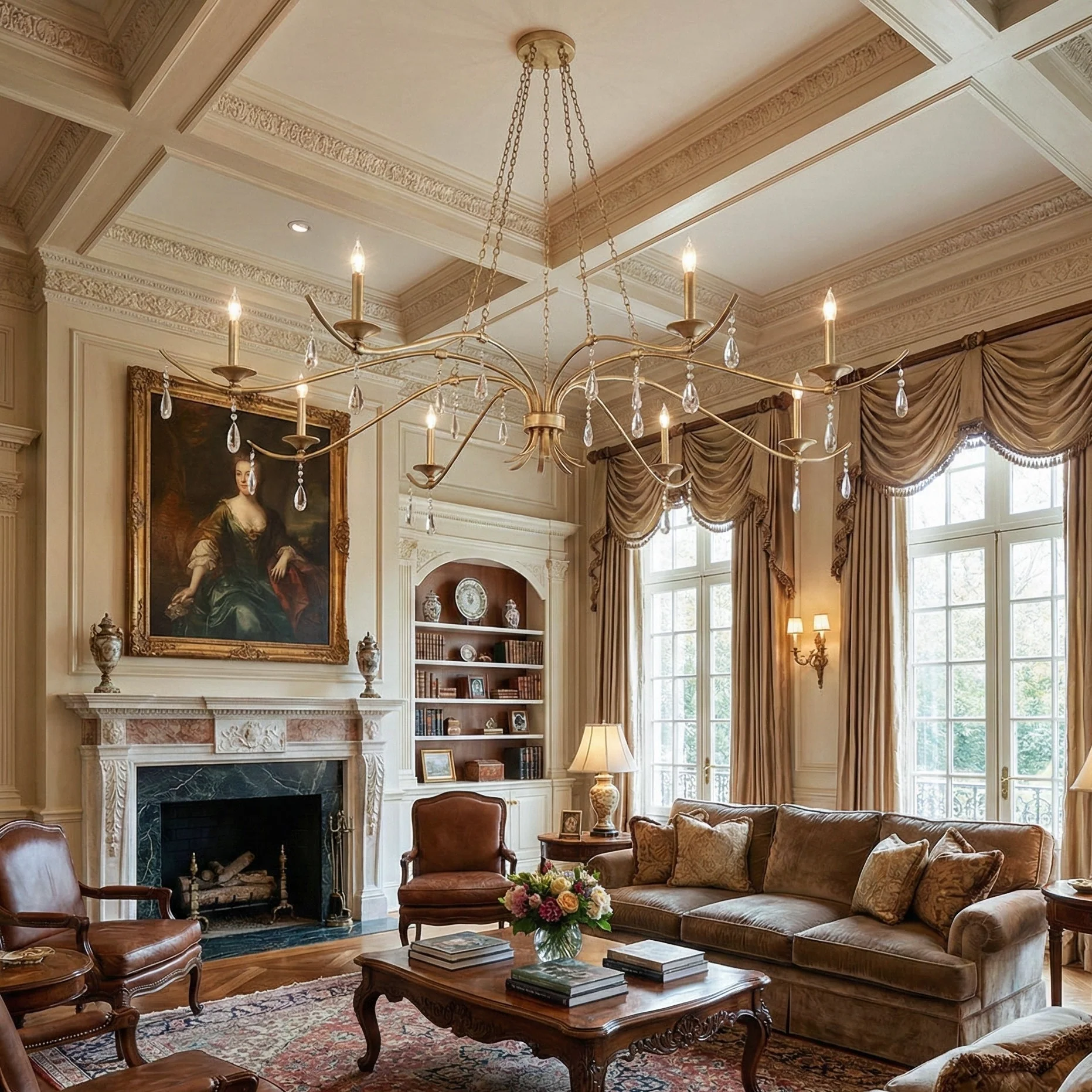 Lorelei Contemporary Crystal Chandelier - Image 5