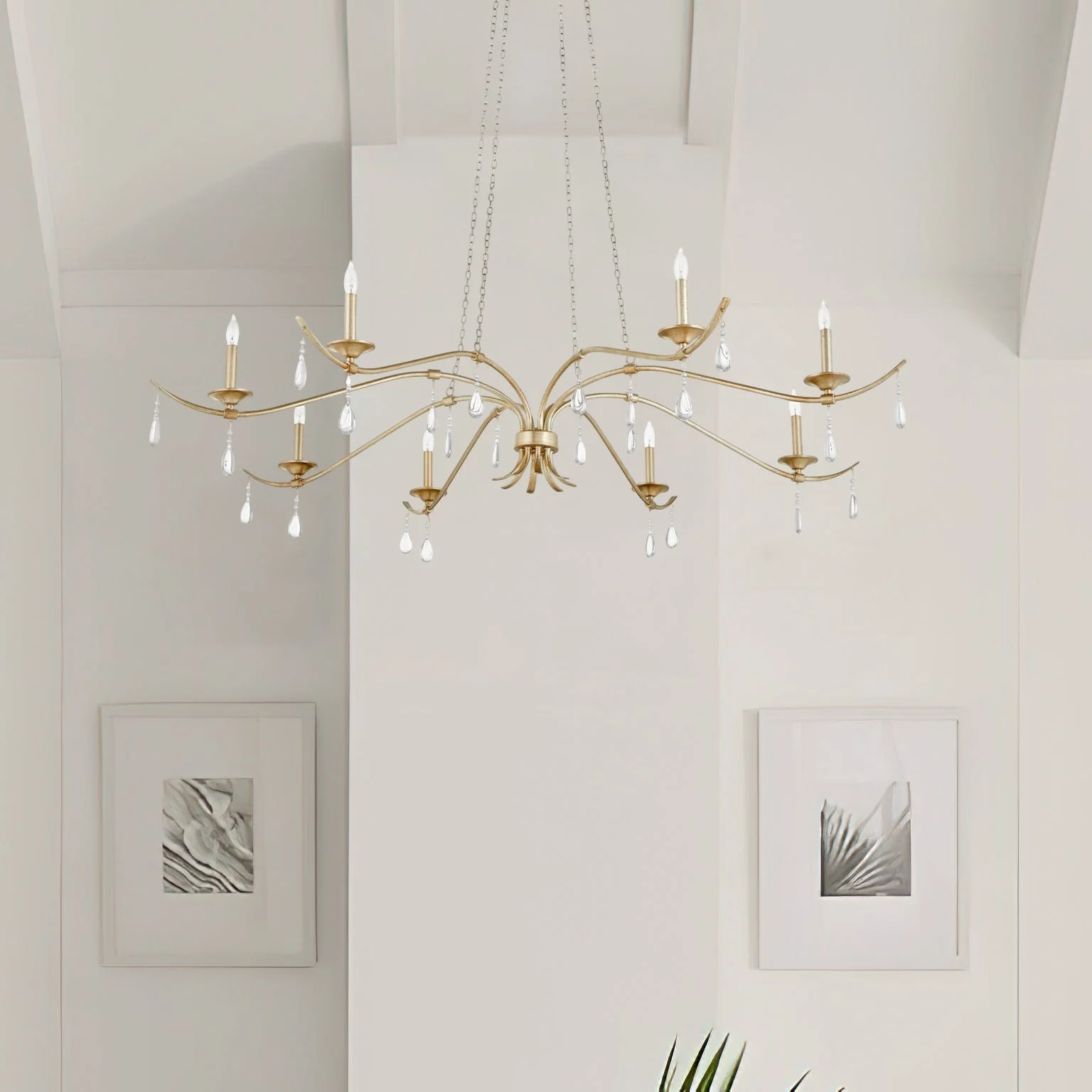 Lorelei Contemporary Crystal Chandelier - Image 8